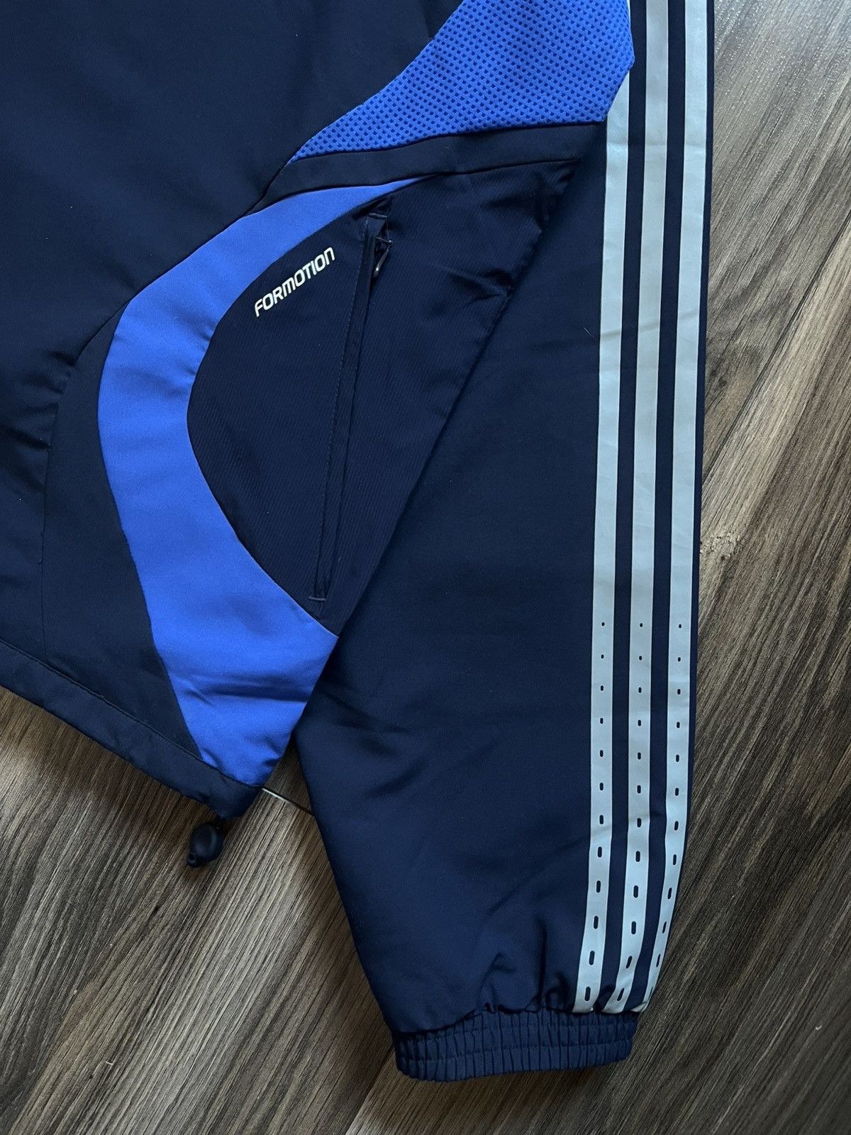 Vintage Chelsea 2006/2007 Football Soccer Track Jacket Dark Blue XL Size US XL / EU 56 / 4 - 6 Thumbnail