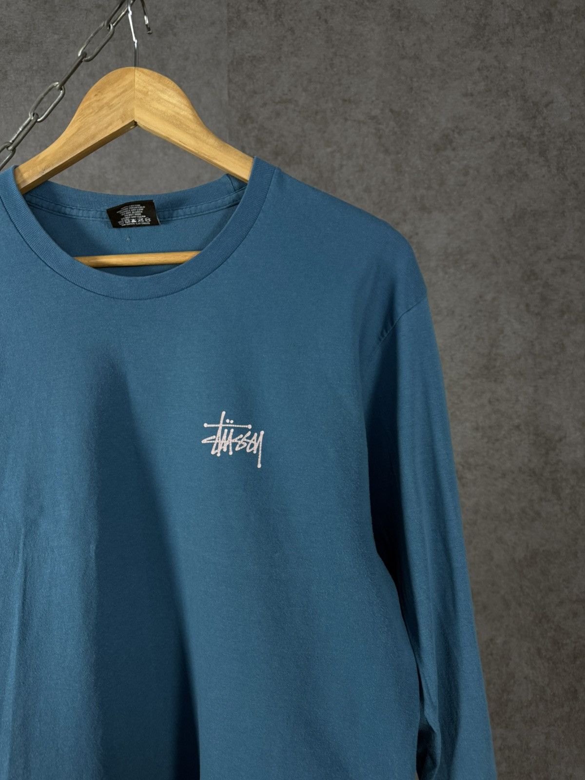 Stussy Stussy designer big logo longsleeve Size US S / EU 44-46 / 1 - 4 Thumbnail