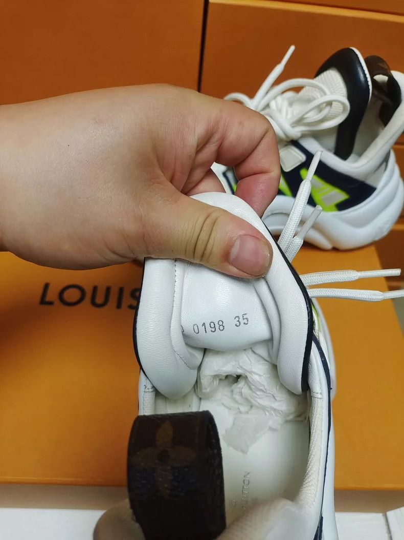 Louis Vuitton Louis Vuitton LV Color Block Dad Sneakers Women Size 35-25 Size US 5 / IT 35 - 7 Thumbnail