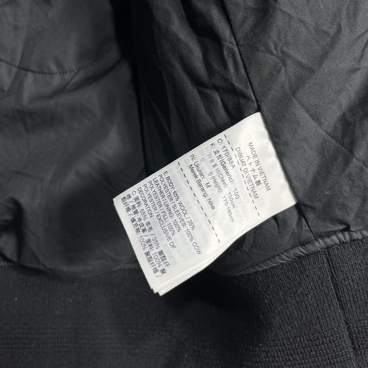 Nike NikeLab Destroyer Wool Leather Jacket Size US M / EU 48-50 / 2 - 9 Thumbnail