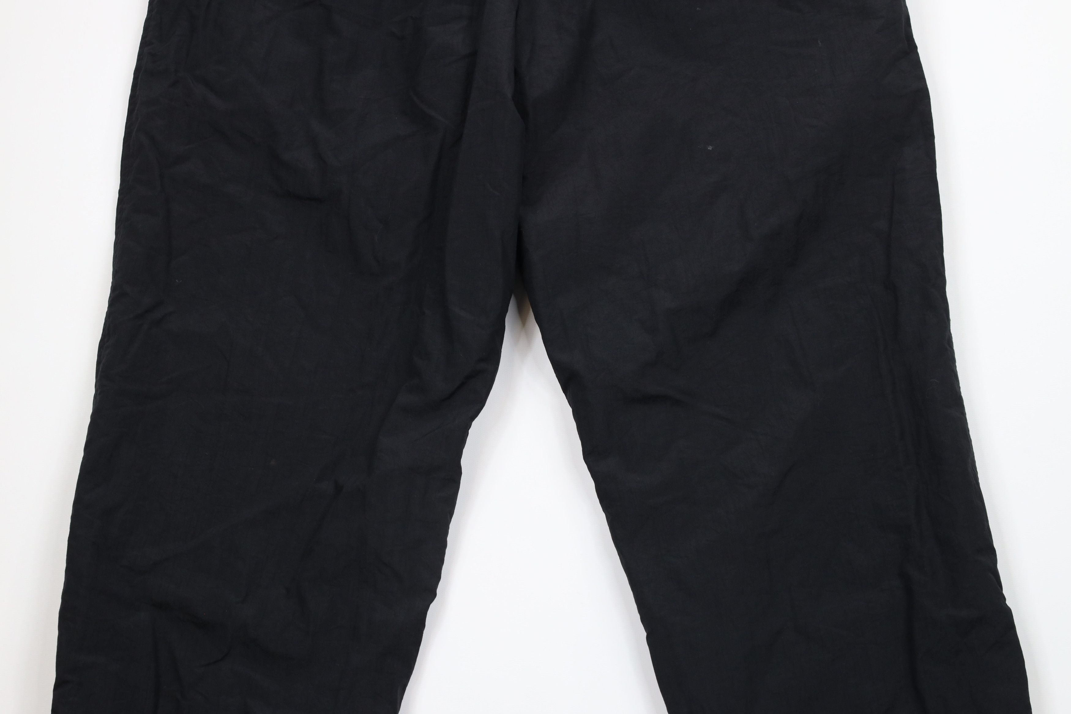 Vintage Vintage 90s Streetwear Lined Cuffed Joggers Pants Black Size US 36 / EU 52 - 13 Thumbnail