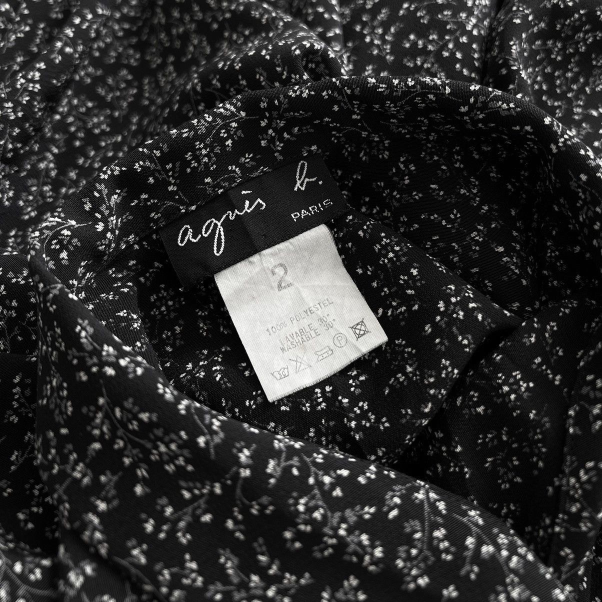 agnes b. Agnès b. Floral Cropped Shirt Size M / US 6-8 / IT 42-44 - 8 Thumbnail
