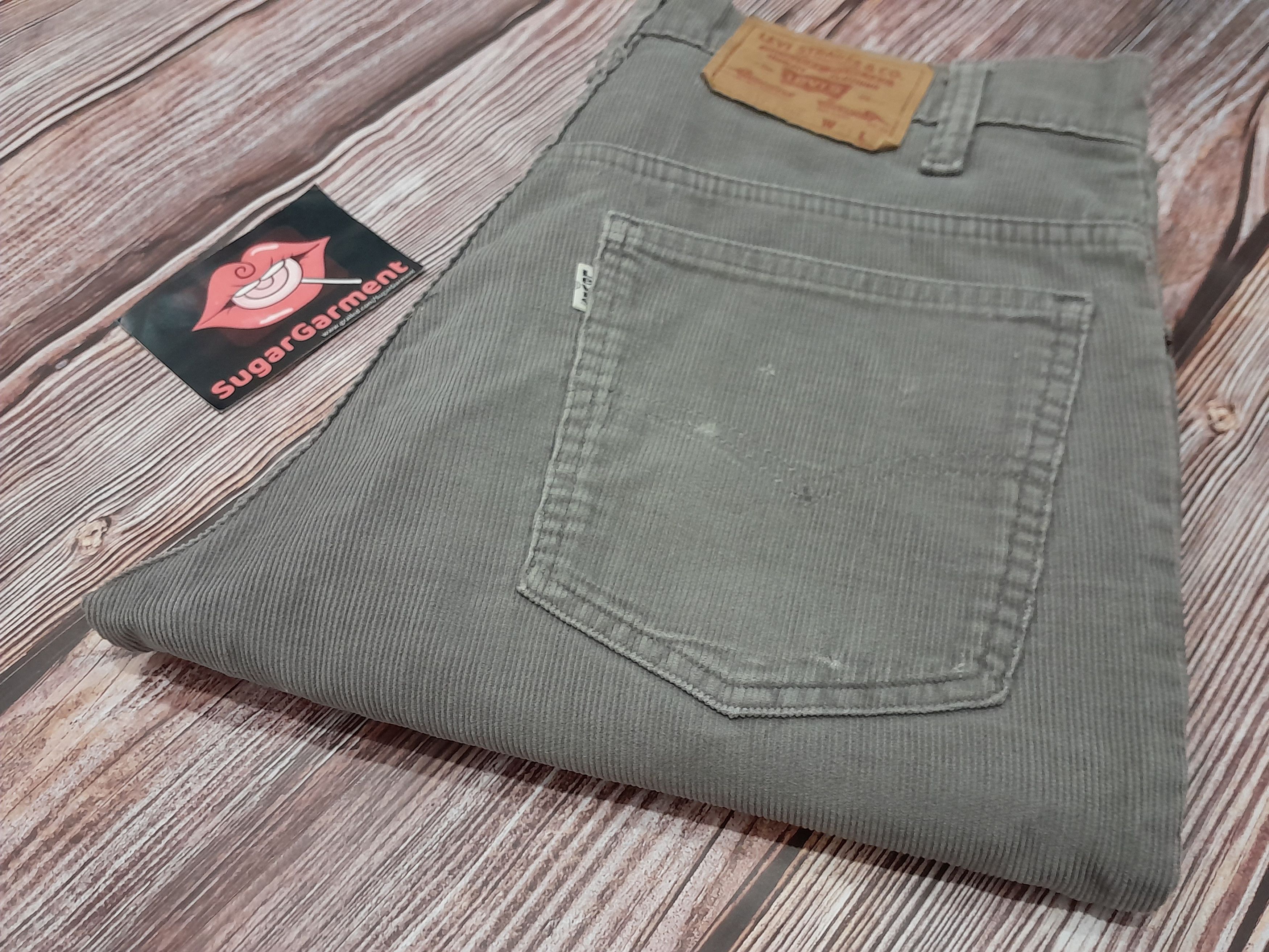Levi's Levis 517 Jeans Bootcut Flare Bell Bottom Corduroy Vintage Size US 31 - 22 Thumbnail