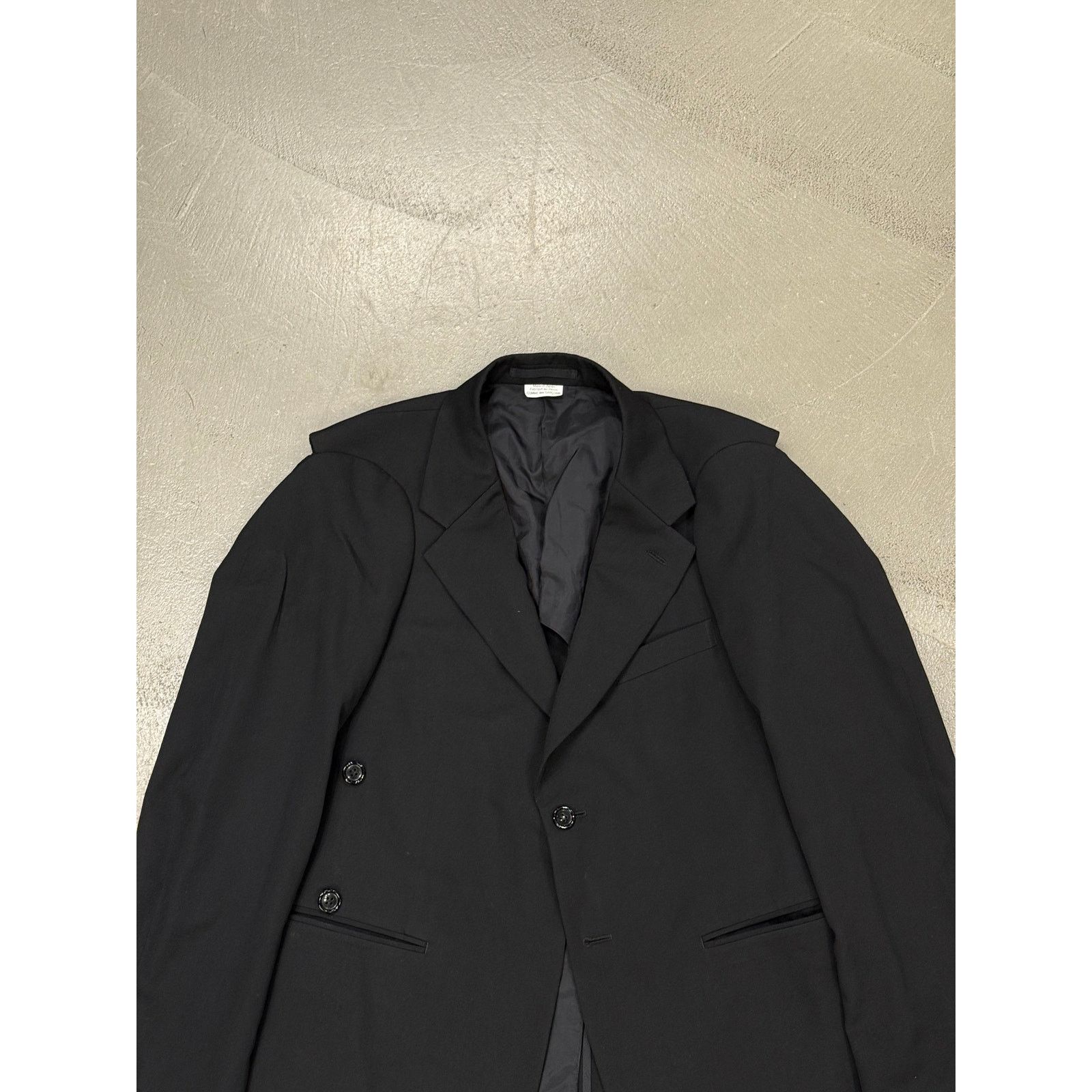 Comme des Garcons 2020s Comme des Garçons cut-out open shoulders blazer jacket Size US S / EU 44-46 / 1 - 5 Thumbnail