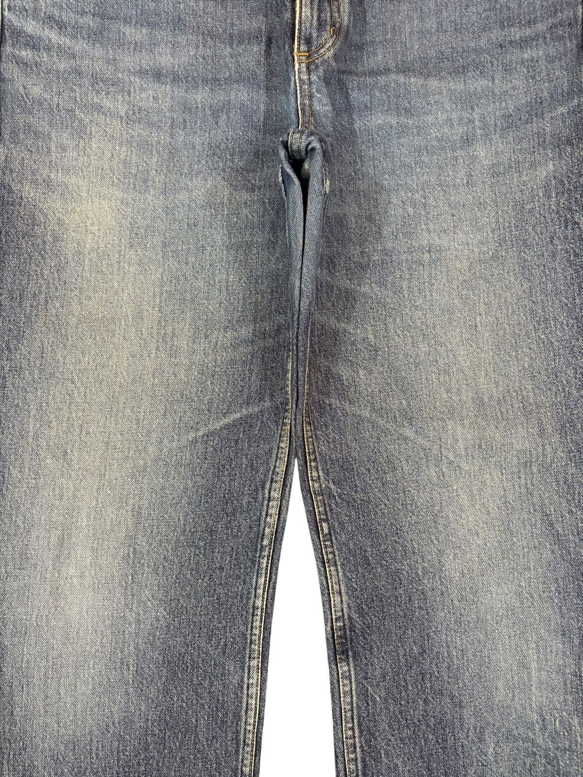 Uniqlo Vintage Uniqlo Christophe Lemaire Blue Wash Loose Baggy Jean Size US 32 / EU 48 - 5 Thumbnail
