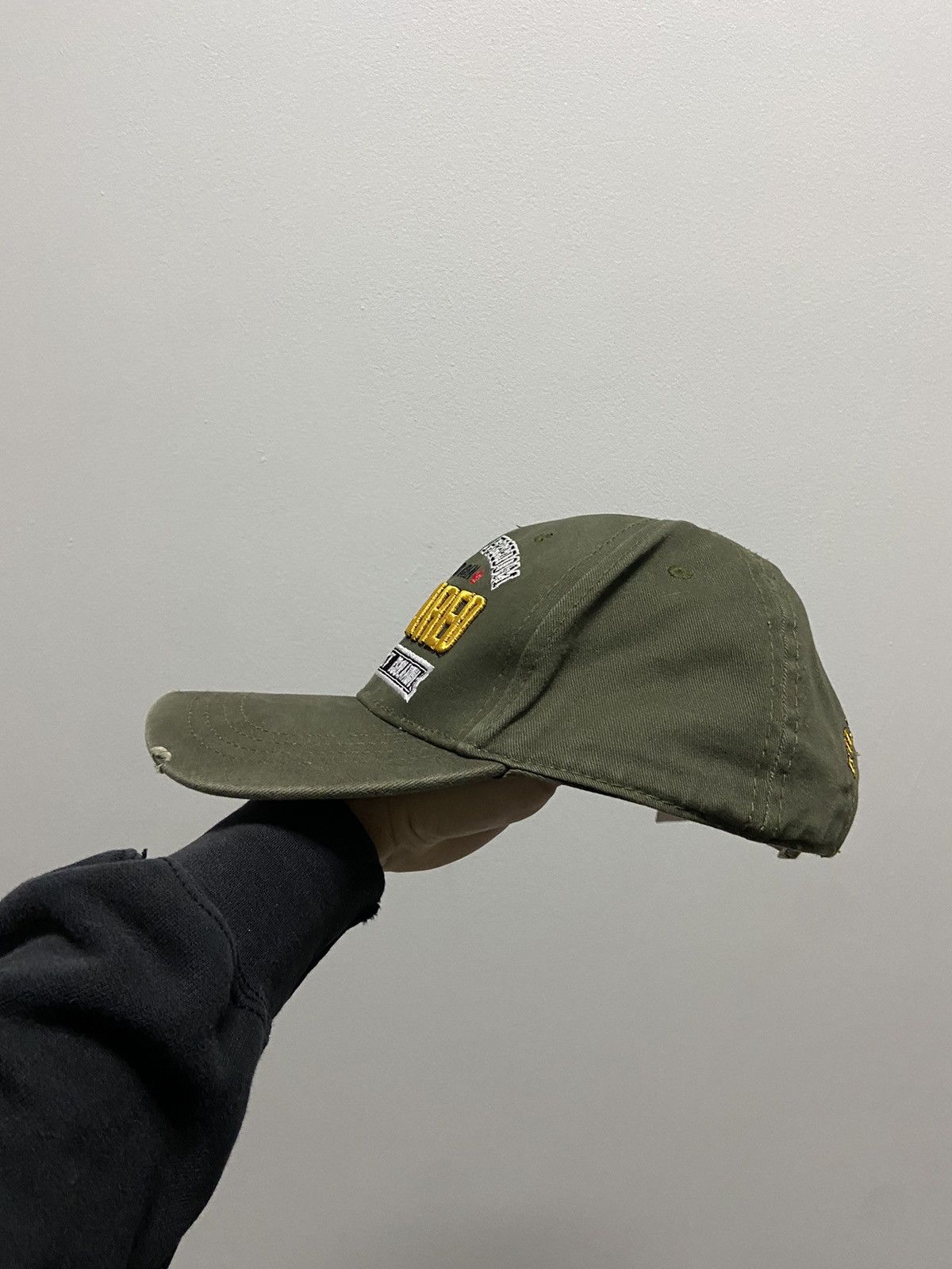 Dsquared2 × Vintage Dsquared2 Cap Vintage big Logo Y2K Style Skate Size ONE SIZE - 4 Thumbnail
