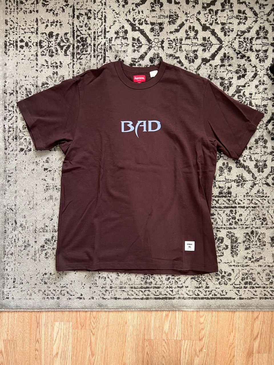 Supreme SUPREME BAD S/S TOP DARK BROWN Size US XL / EU 56 / 4 - 1 Thumbnail