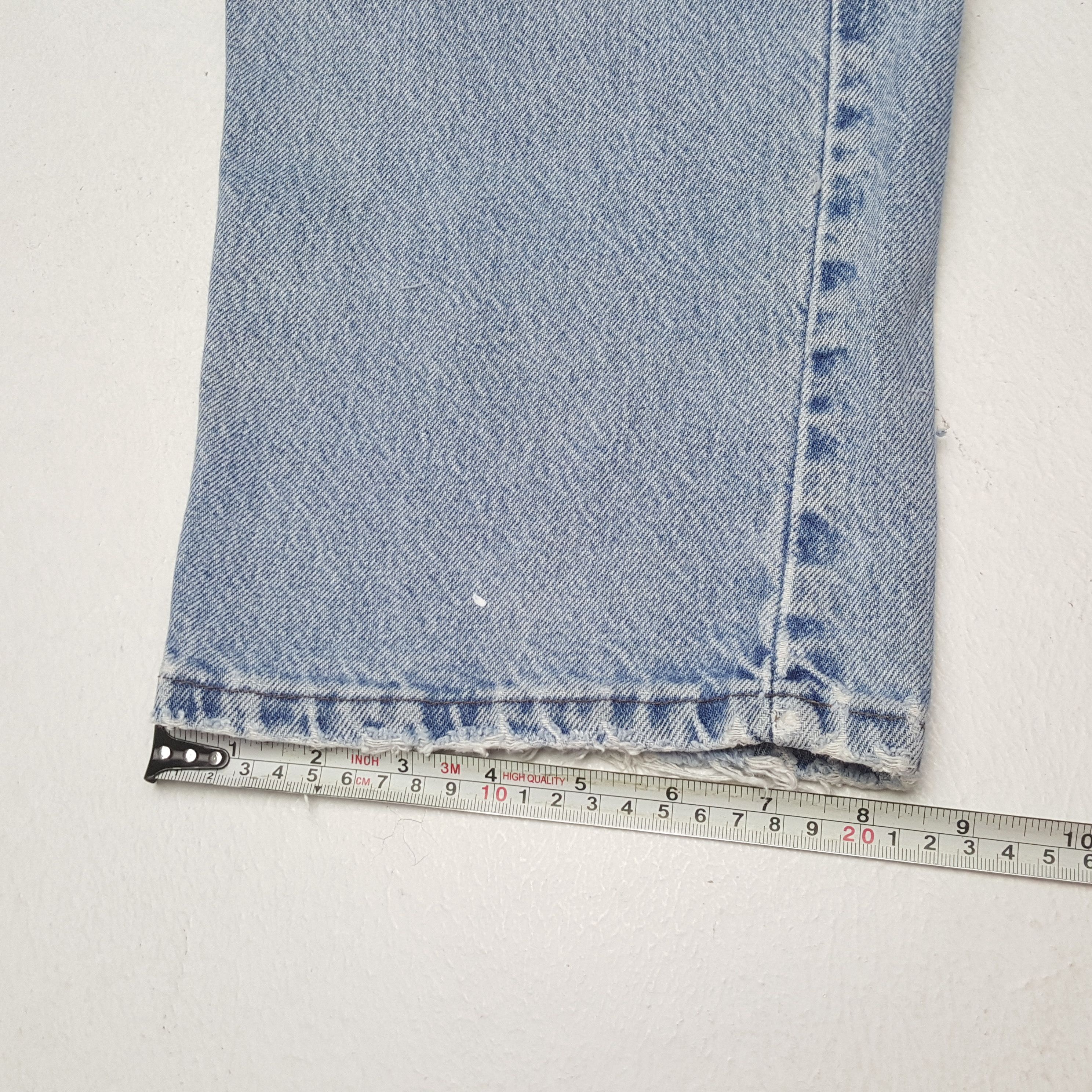 Levi's × Vintage LEVI'S Straight Relaxed Streetwear Style Distressed Jeans Size US 33 - 13 Thumbnail