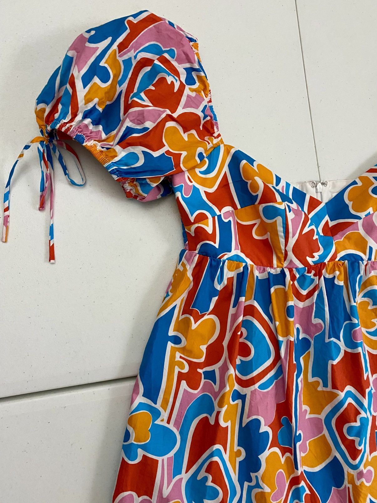 Amanda Uprichard Amanda Uprichard Sicily Mini Dress Retro Miami Geo Print M Size M / US 6-8 / IT 42-44 - 5 Thumbnail