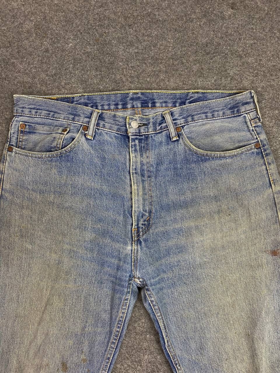 Levi's levis 505 relaxed fit denim nice design Size US 39 - 10 Thumbnail