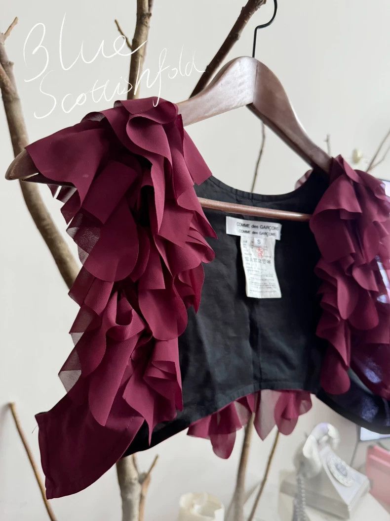 Comme des Garcons Comme des Garcons Chiffon petal vest Size S / US 4 / IT 40 - 3 Thumbnail