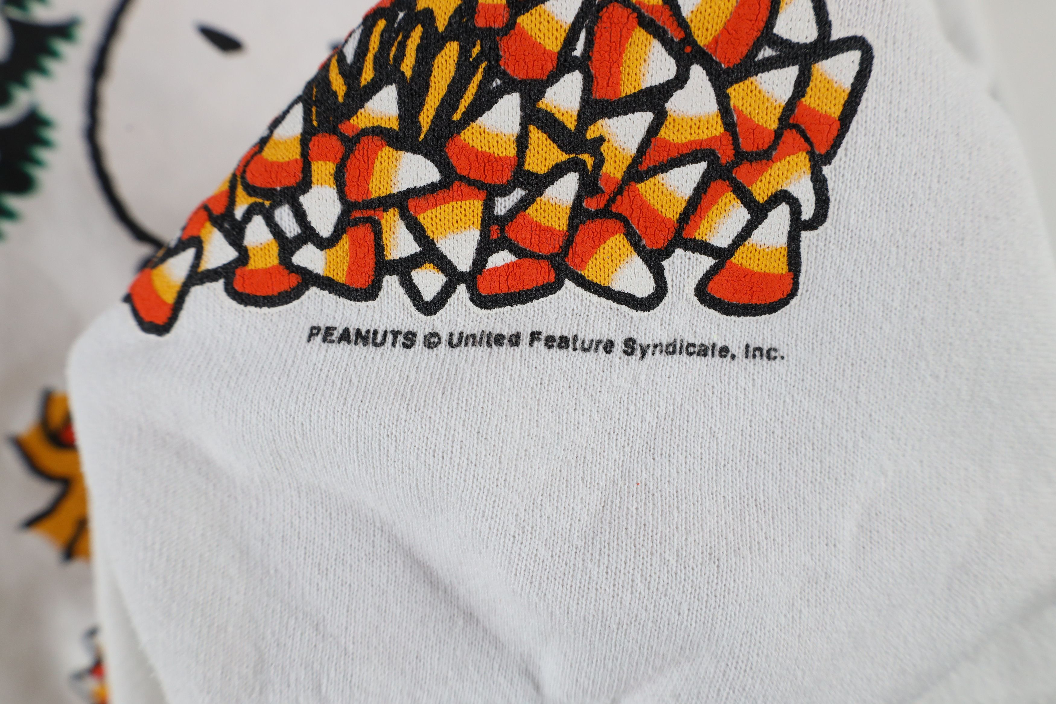 Vintage Vintage 90s Peanuts Snoopy Crewneck Sweatshirt White USA Size M / US 6-8 / IT 42-44 - 6 Thumbnail