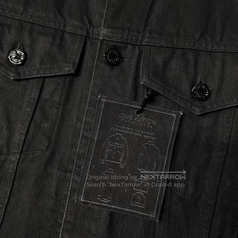 Louis Vuitton Louis Vuitton Black DNA tag denim jacket Size US M / EU 48-50 / 2 - 4 Thumbnail