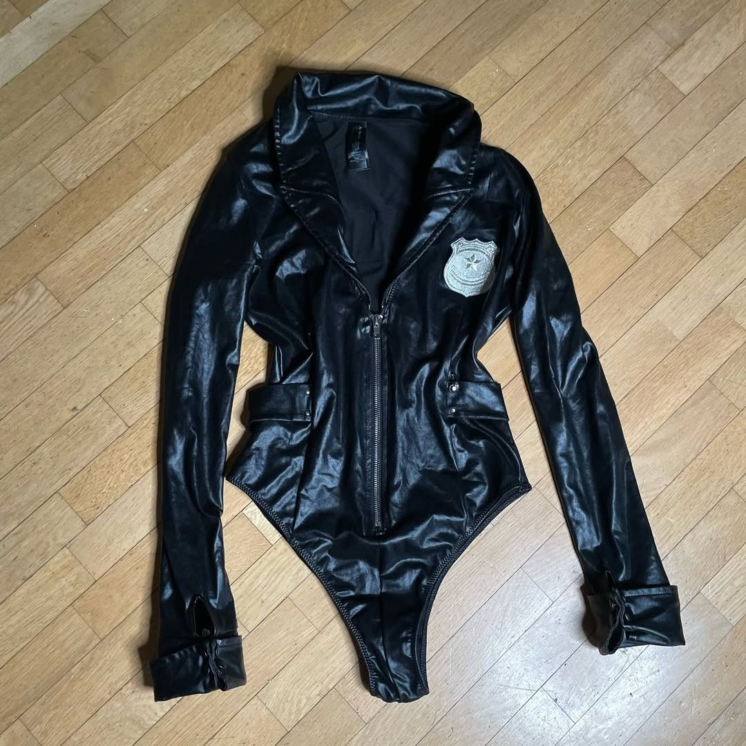 Ann Summers Police Officer Black Body Ann Summers Fetish Sexy Size S / US 4 / IT 40 - 2 Thumbnail