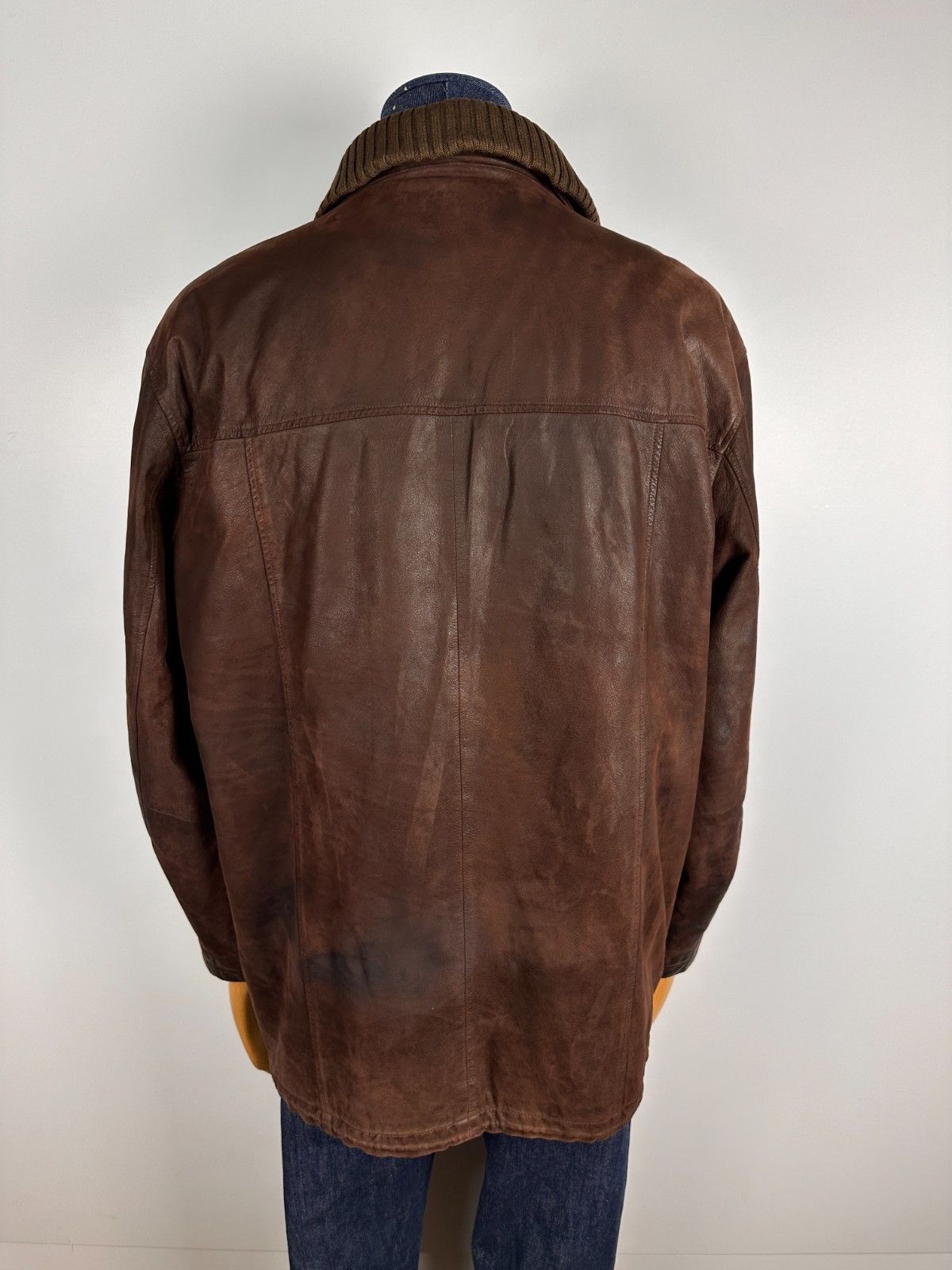 Paul & Shark Paul & Shark Vintage Men’s Leather Jacket Brown Mens Size L Size US L / EU 52-54 / 3 - 5 Thumbnail