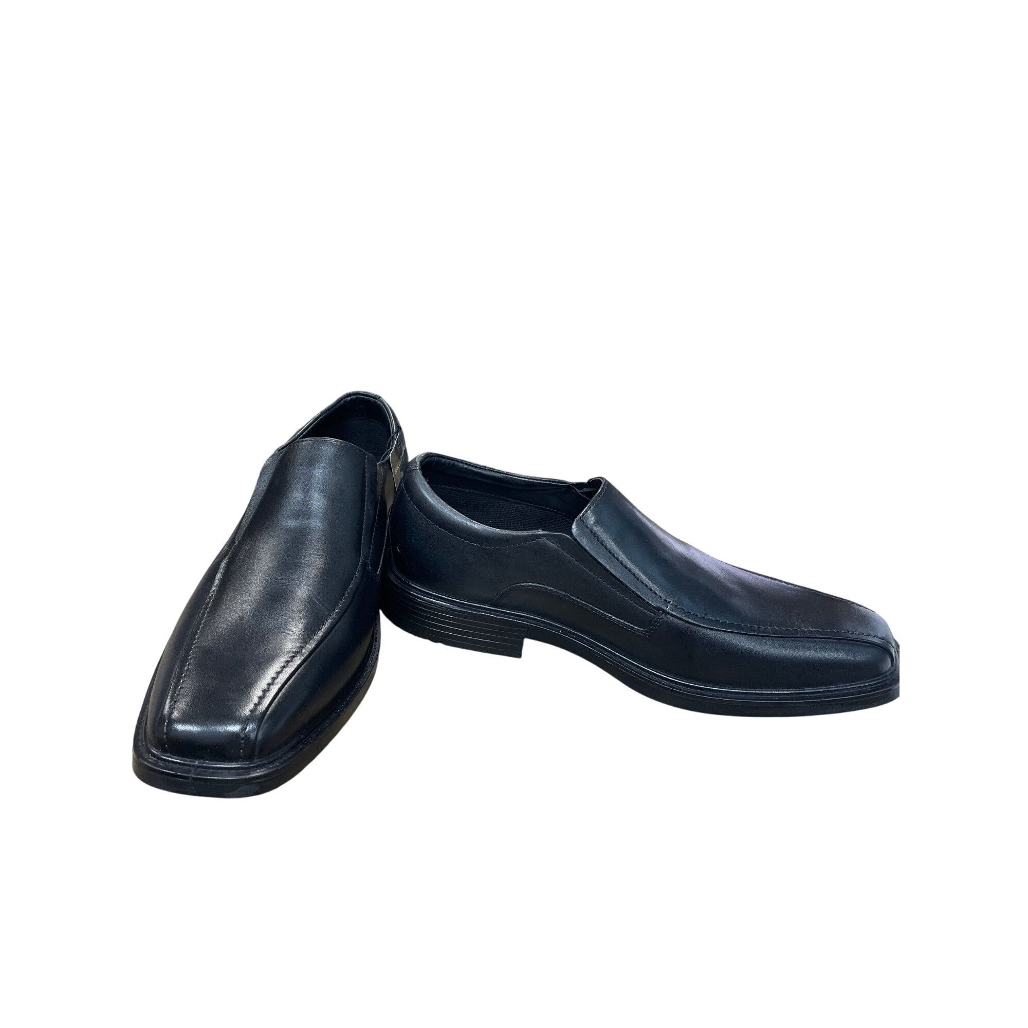 SKECHERS Skechers Classic fit Mens Black Leather Slip Loafers Sz 12 S Size US 12 / EU 45 - 1 Thumbnail