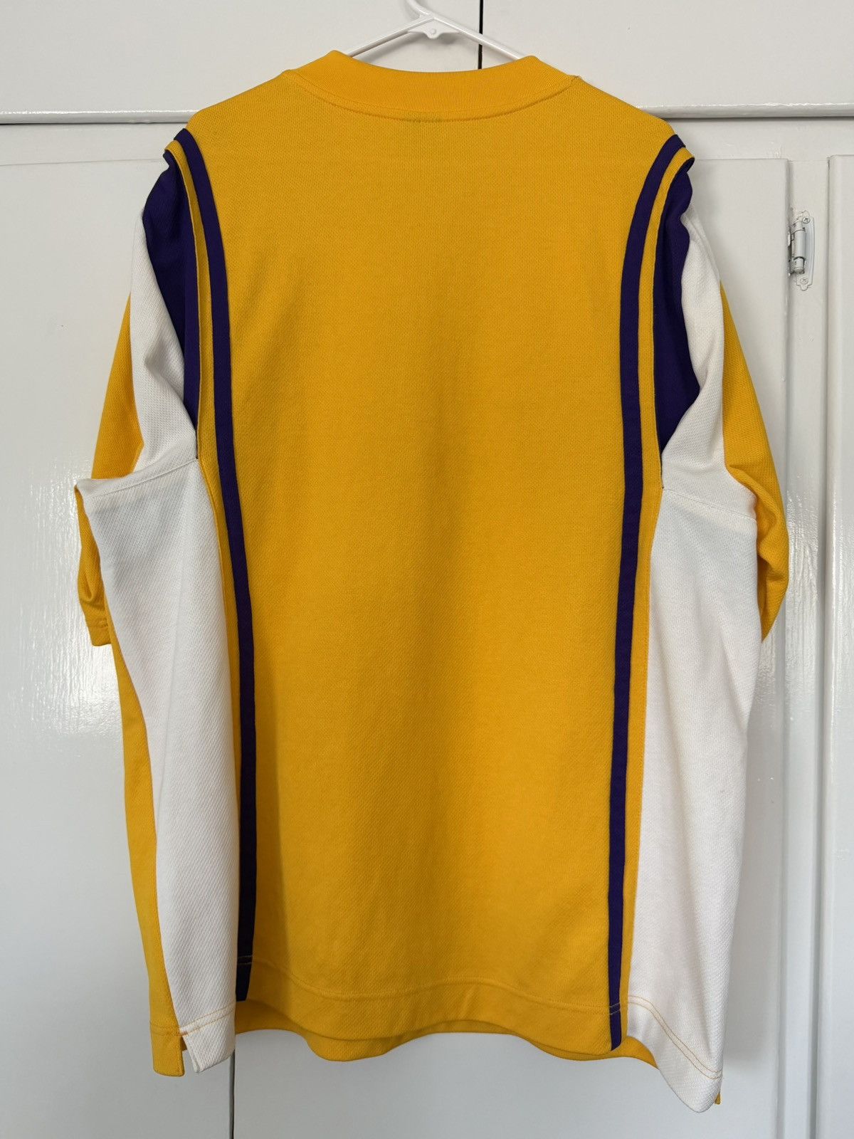 Nike NIKE TEAM LOS ANGELES LAKERS WARM UP JERSEY SHIRT VINTAGE LA Size US L / EU 52-54 / 3 - 2 Thumbnail