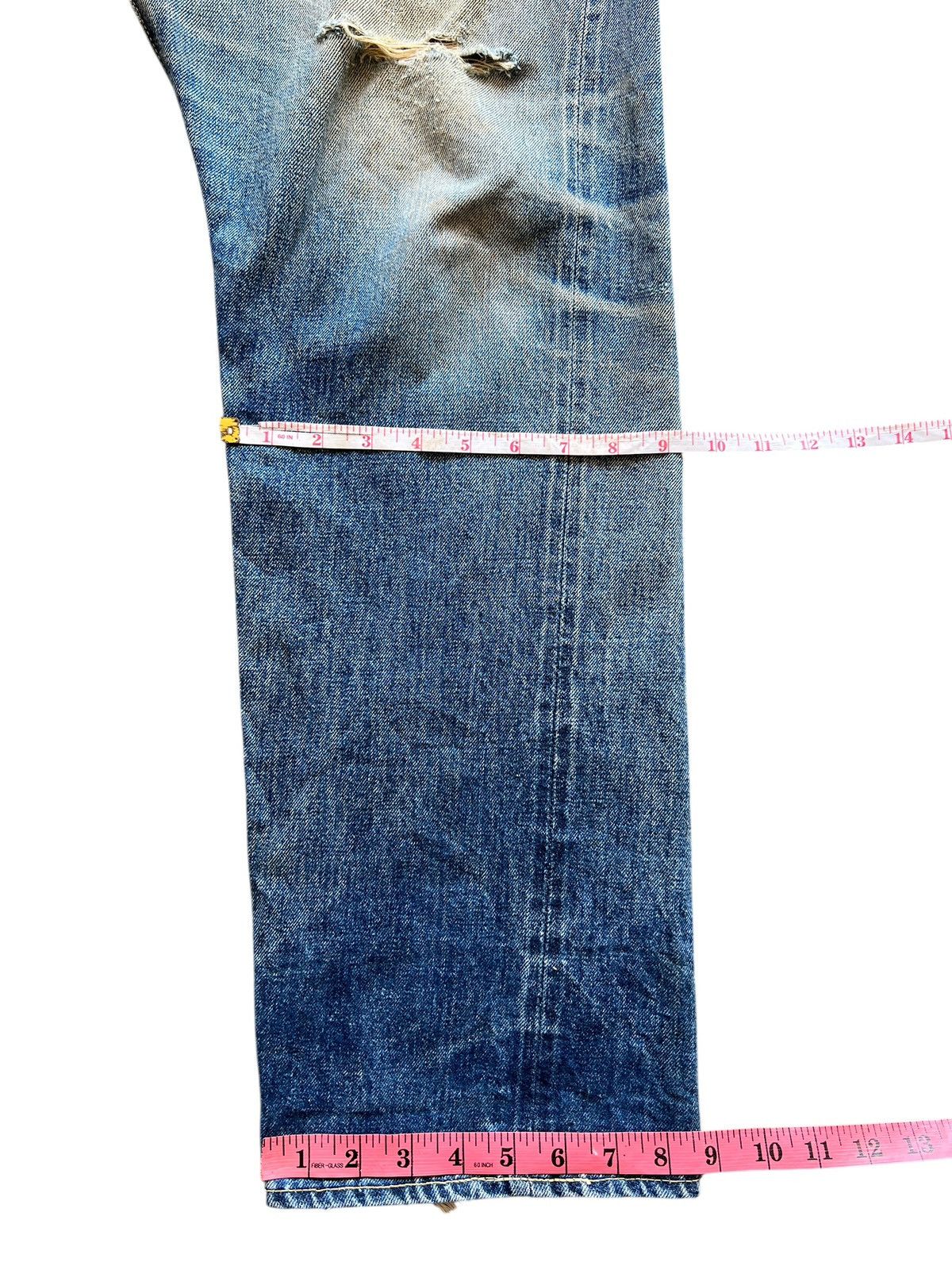 Denime Vintage Denime Authentic Leather Patch Lot 239 Selvedge Jean Size US 36 / EU 52 - 9 Thumbnail