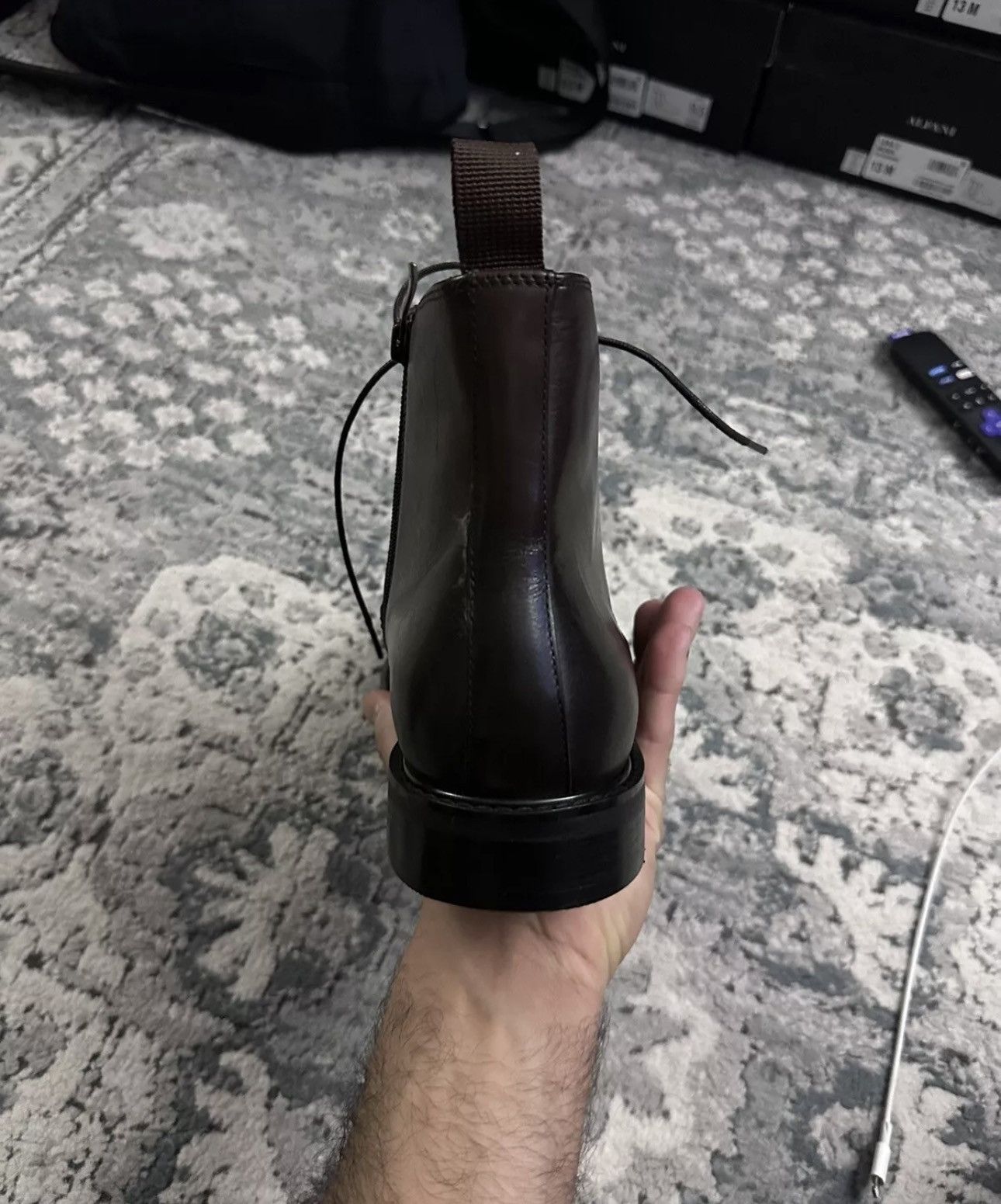Steve Madden Steve Madden Yenith Brown Leather Boots Men’s Size 9 Size US 9 / EU 42 - 5 Thumbnail