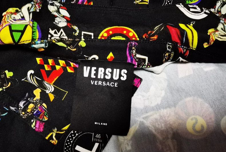 Versace Versace Printed denim jacket Size US S / EU 44-46 / 1 - 4 Thumbnail