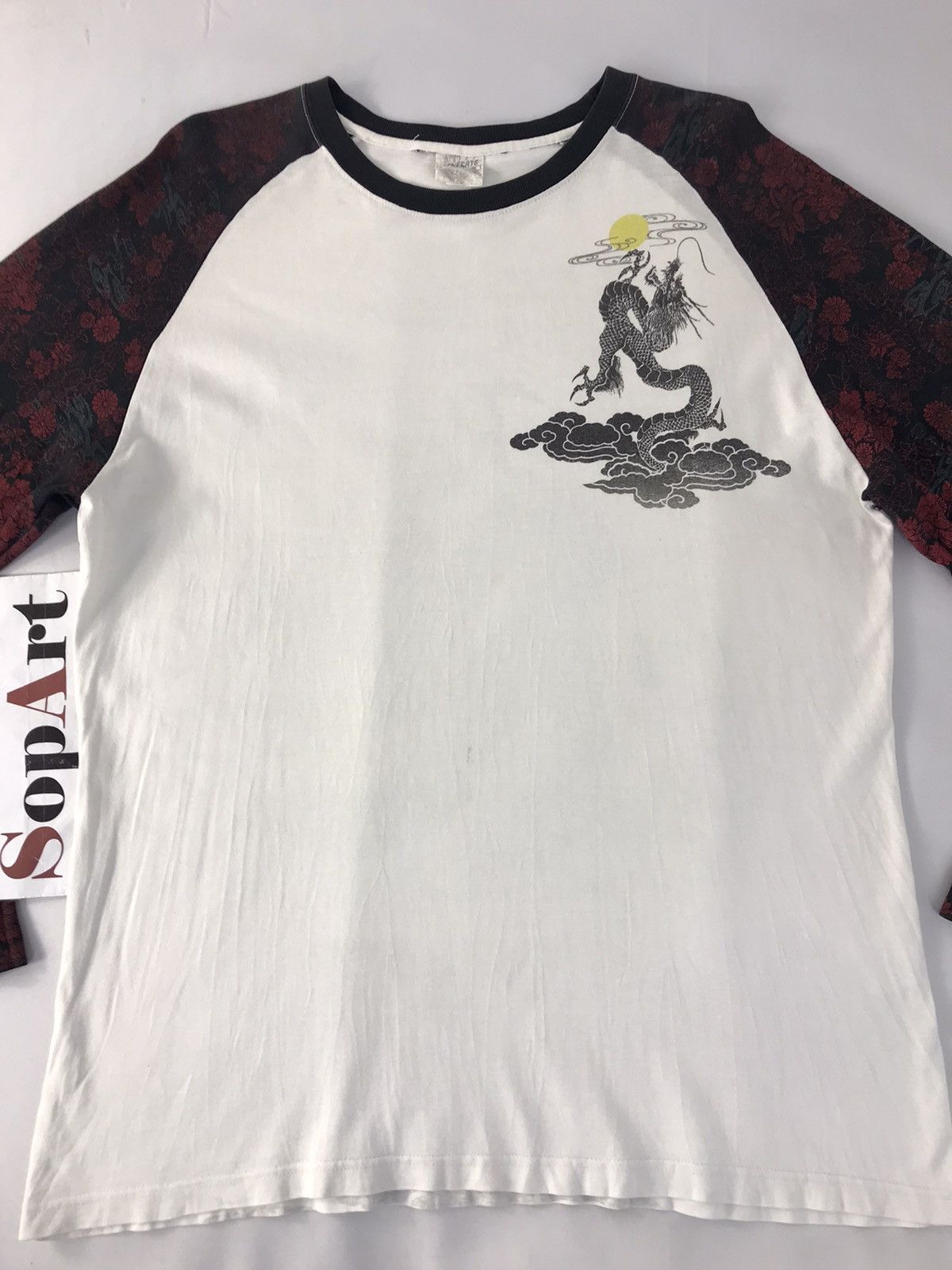 Japanese Brand × Vintage Vintage Generate JapaneseBrand Graphic Big Logo Dragon Shirt Size US L / EU 52-54 / 3 - 3 Thumbnail