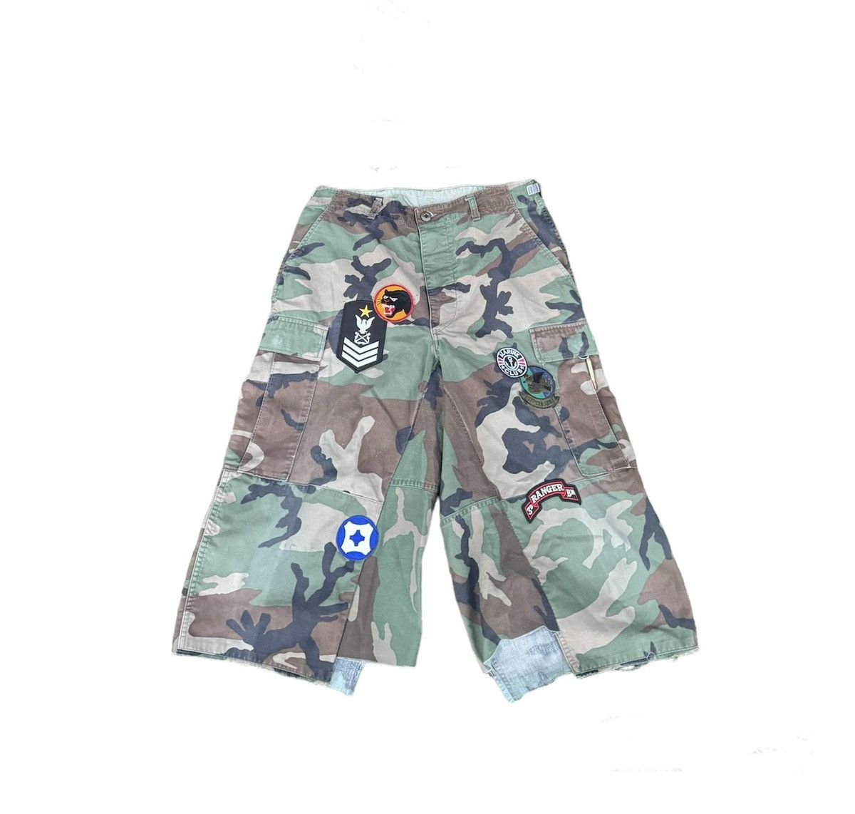 Vintage SURPLUS 95 CAMO SHORTS Size US 34 / EU 50 - 1 Thumbnail