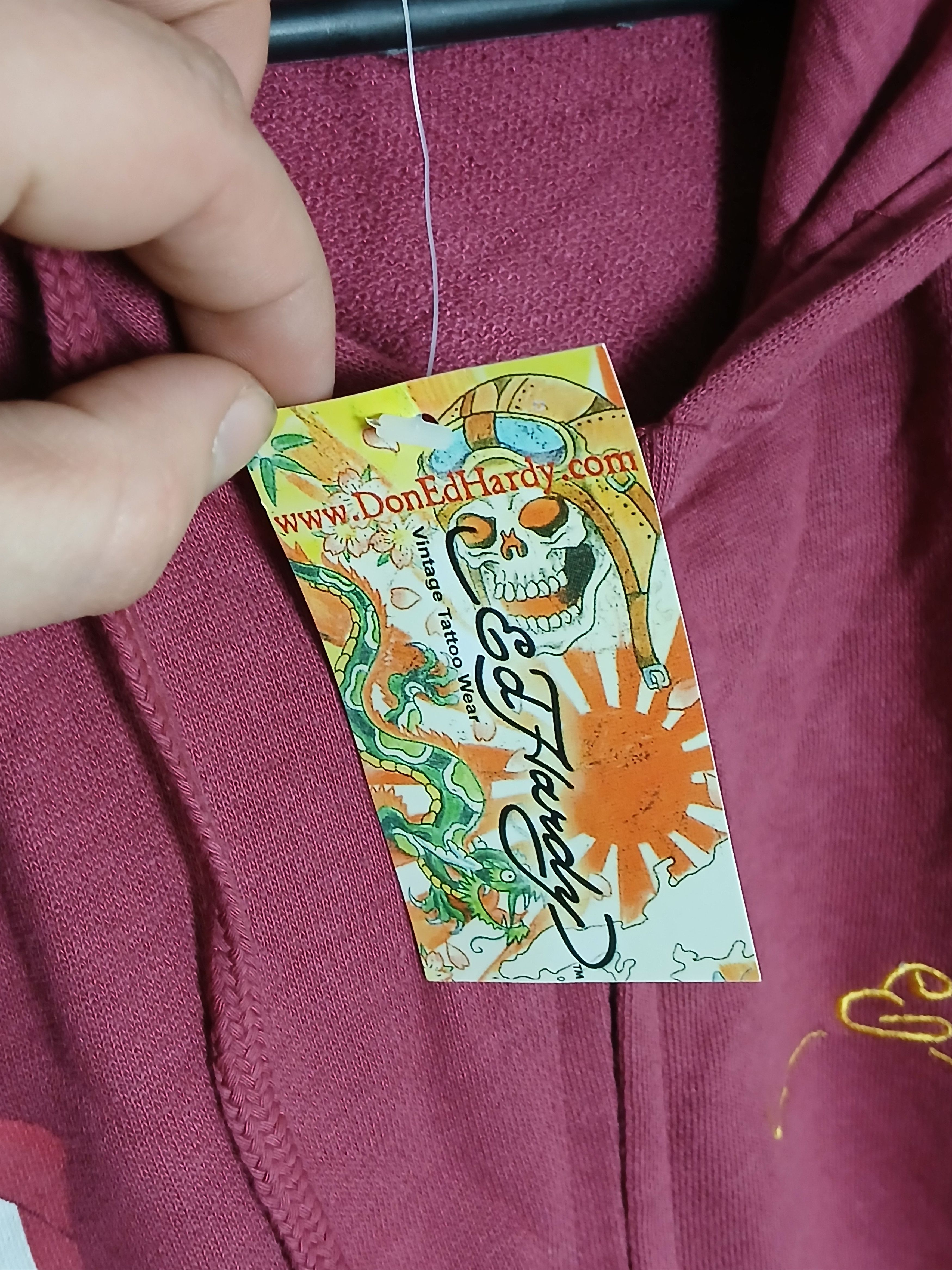 Christian Audigier × Ed Hardy New Ed Hardy Hoodie Size US XXL / EU 58 / 5 - 15 Thumbnail