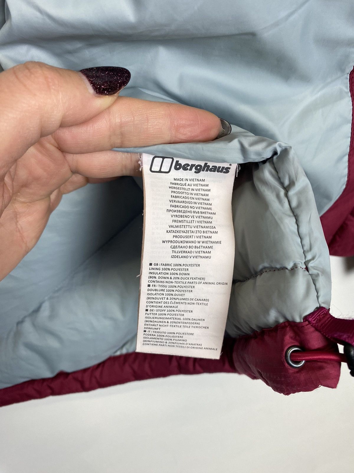 Berghaus Berghaus Hydrodown 600 Puffer Down Full Zip Jacket Gorpcore Size M / US 6-8 / IT 42-44 - 8 Thumbnail