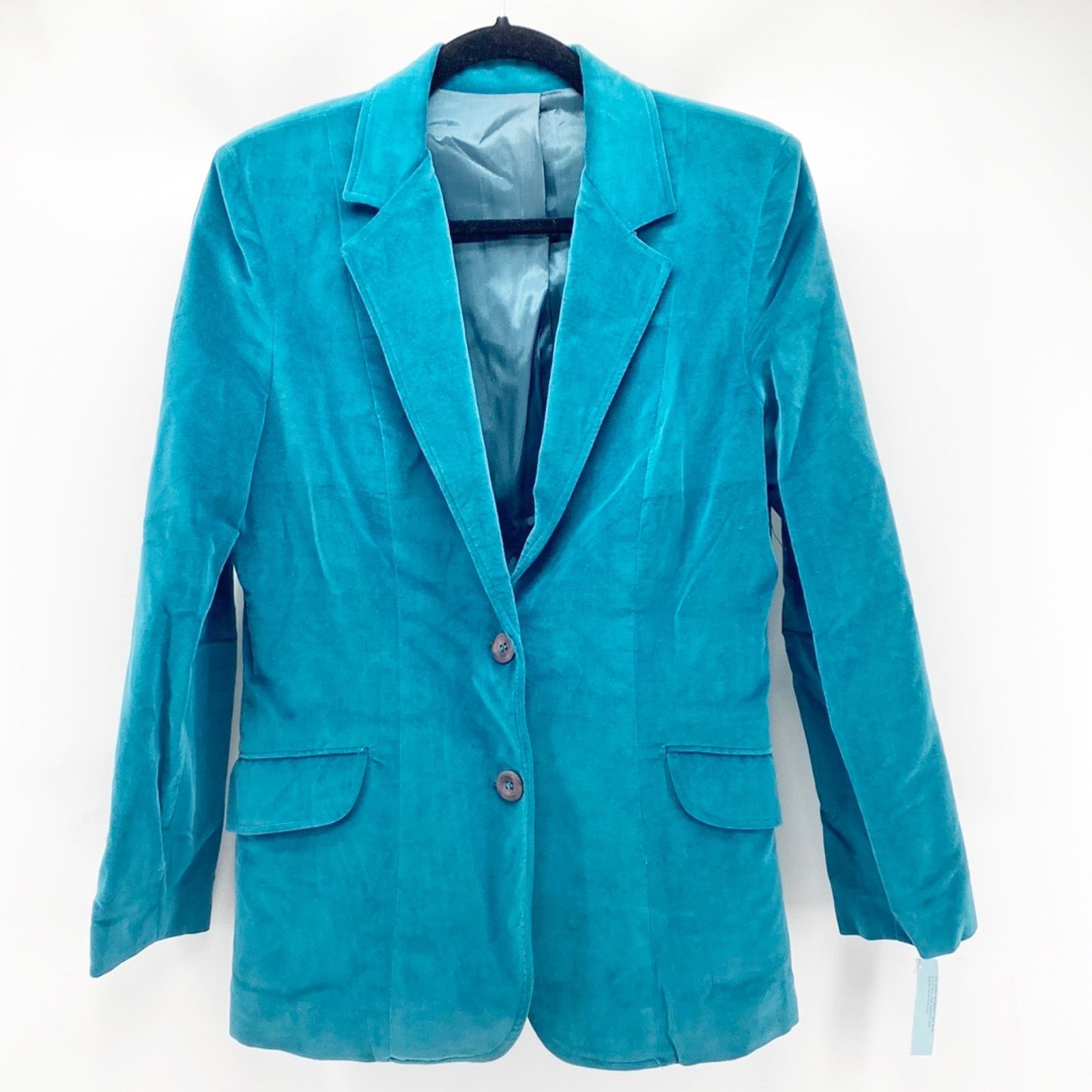 Other Vintage MJ Concepts velvet 2 button fitted blazer dead stock Size XS / US 0-2 / IT 36-38 - 1 Thumbnail