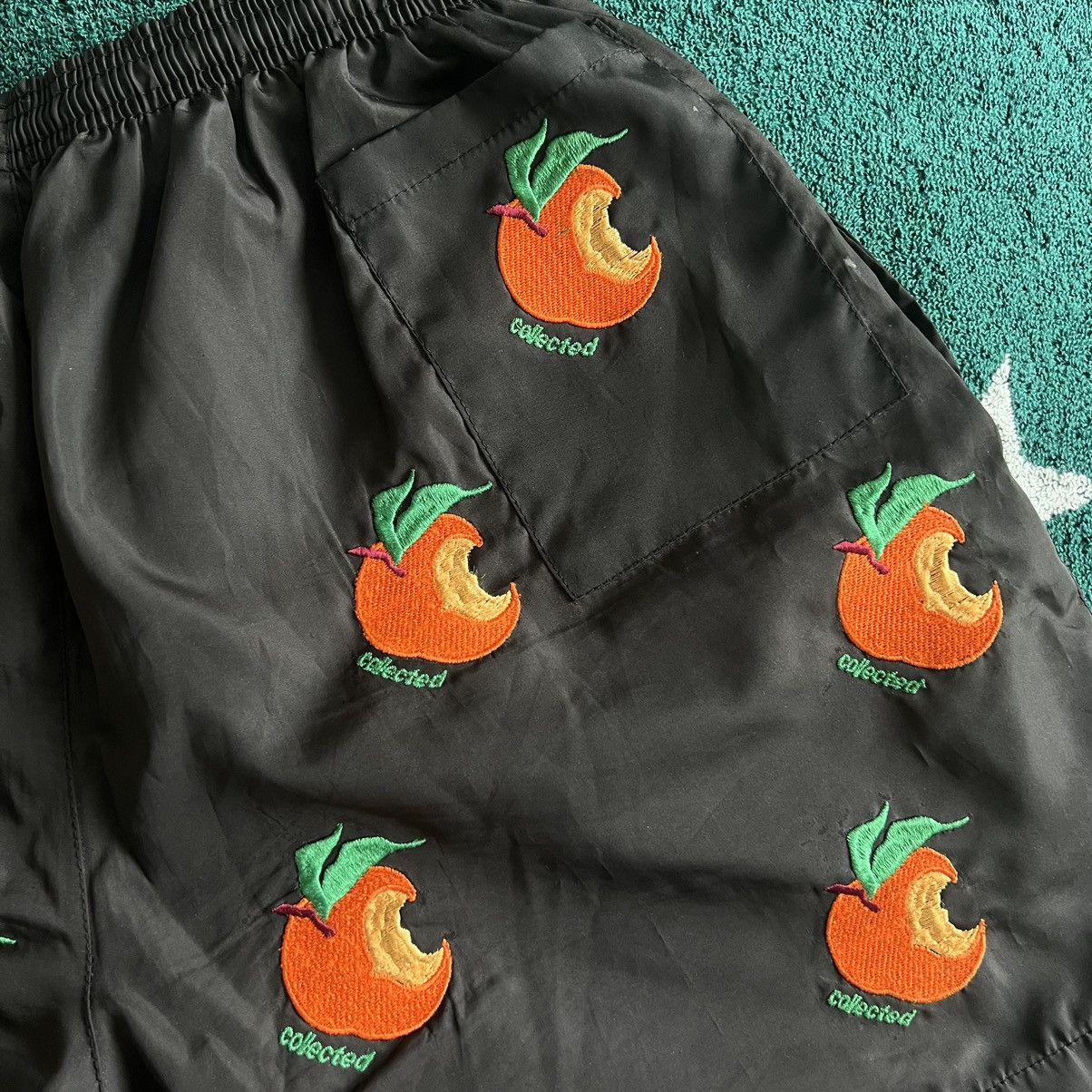 Vintage Collected ATL Peach Logo Embroidered Shorts Medium Size US 32 / EU 48 - 6 Thumbnail