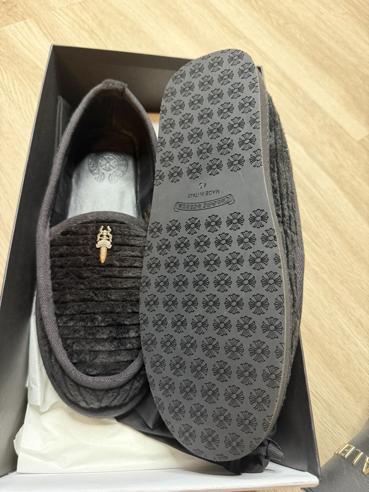 Chrome Hearts Chrome Heart Dagger Slip on Loafers Size US 8 / EU 41 - 6 Thumbnail