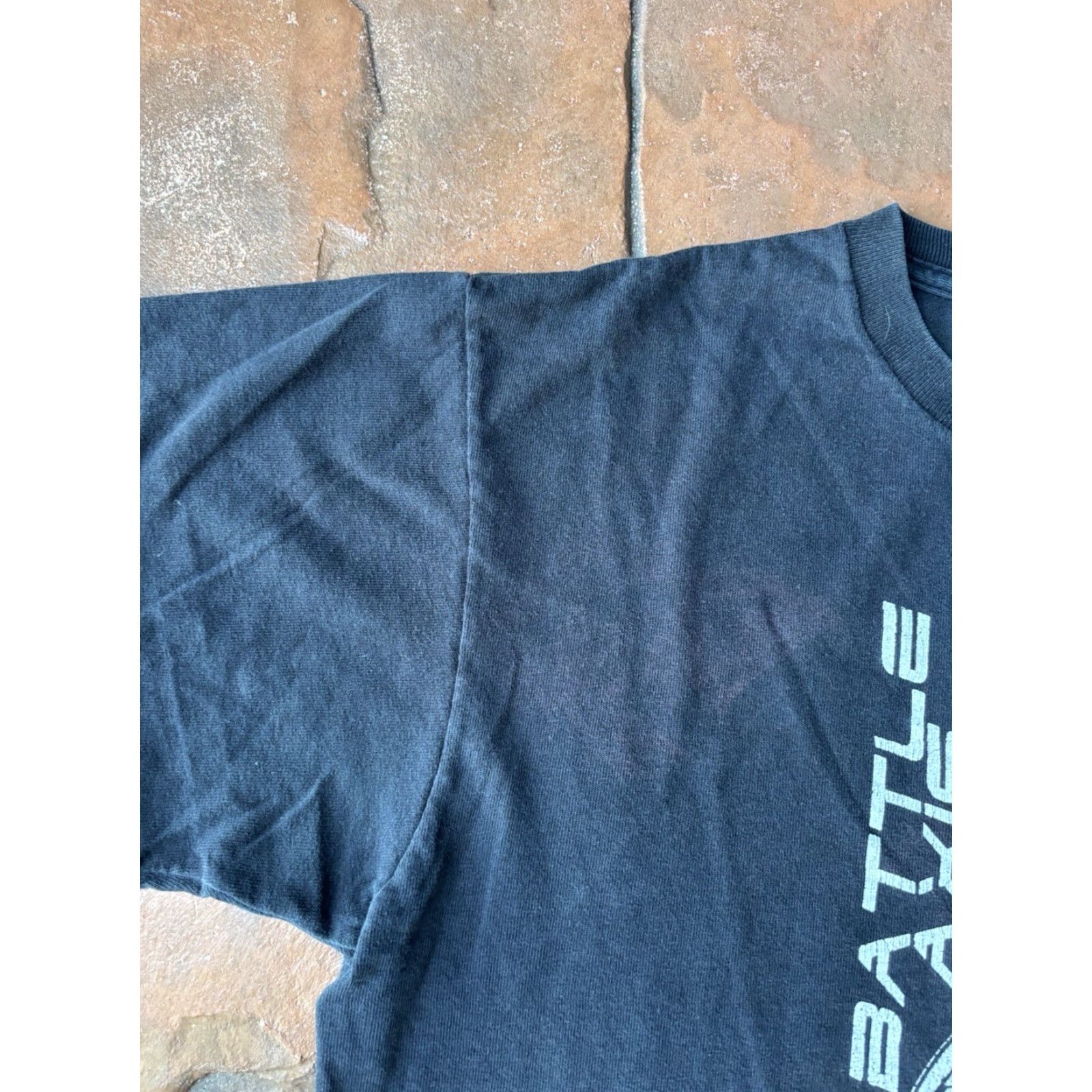 Fruit Of The Loom VINTAGE Fruit of the Loom T-Shirt Militia Anime Game Promo Long Sleeve Crew Neck Black M Men Graphic Fullmetal Alchemist Size US M / EU 48-50 / 2 - 4 Thumbnail
