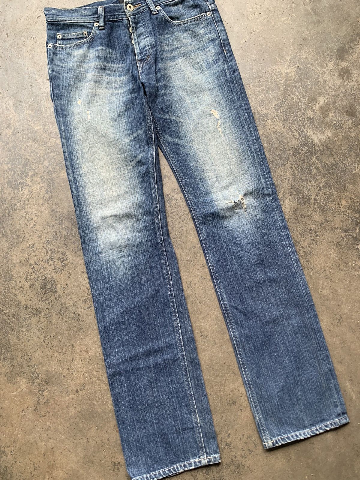 Burberry 🔥BURBERRY BLACK LABEL STRAIGHT CUT JEANS Size US 30 / EU 46 - 7 Thumbnail