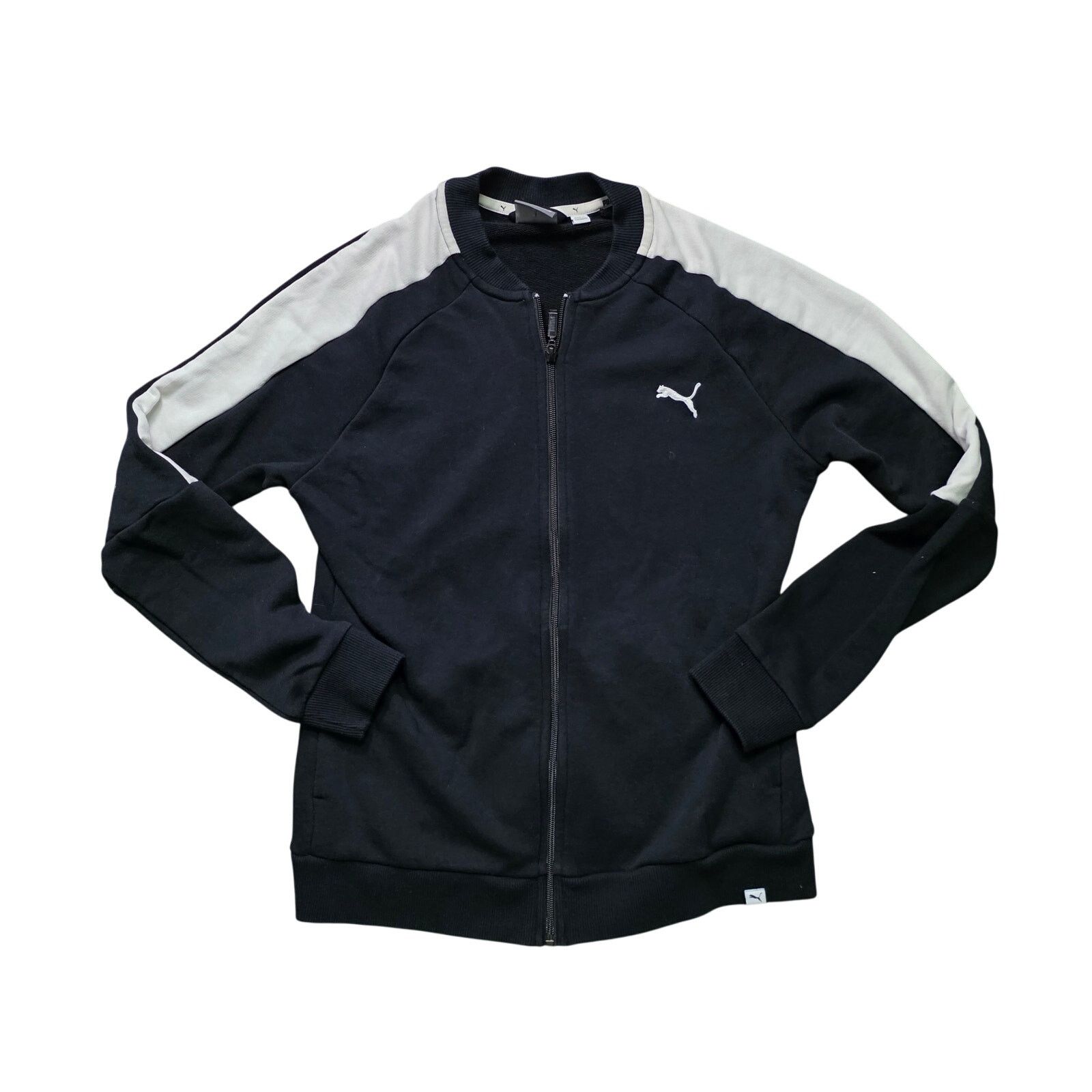 Puma PUMA Track Jacket Men’s Large Black Full Zip Athletic Size US L / EU 52-54 / 3 - 1 Thumbnail