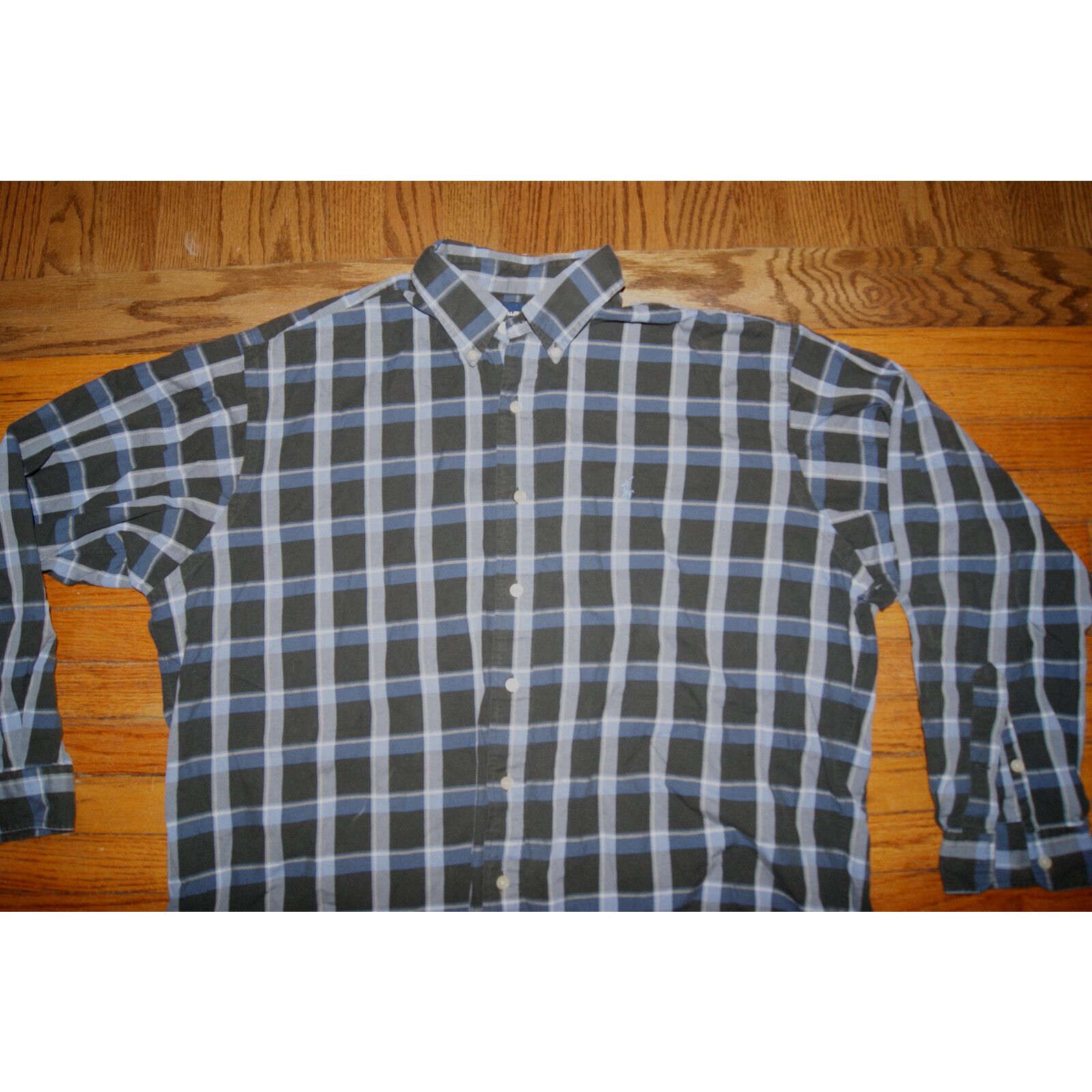 RLX Ralph Lauren Ralph Lauren Golf Tilden Shirt Mens XL Tartan Plaid Button Size US XL / EU 56 / 4 - 4 Thumbnail