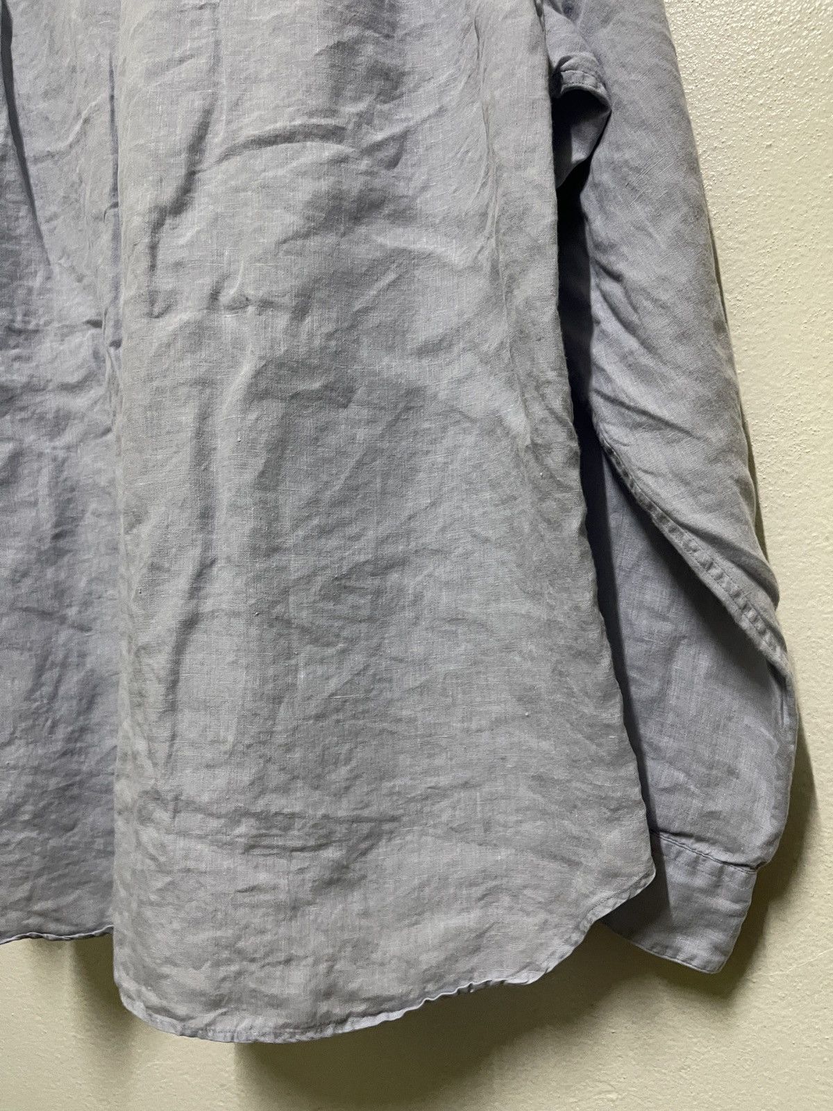 Margaret Howell Margaret Howell Linen Shirt Long Sleeve Size US L / EU 52-54 / 3 - 11 Thumbnail