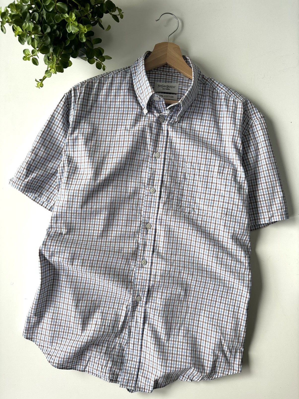Yves Saint Laurent Vintage 90s Yves Saint Laurent Size US M / EU 48-50 / 2 - 1 Thumbnail