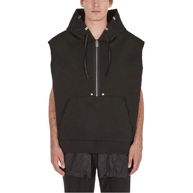 1017 ALYX 9SM o1g2r1mq0824 Slvless Hoodie in Black Size US S / EU 44-46 / 1 - 1 Thumbnail