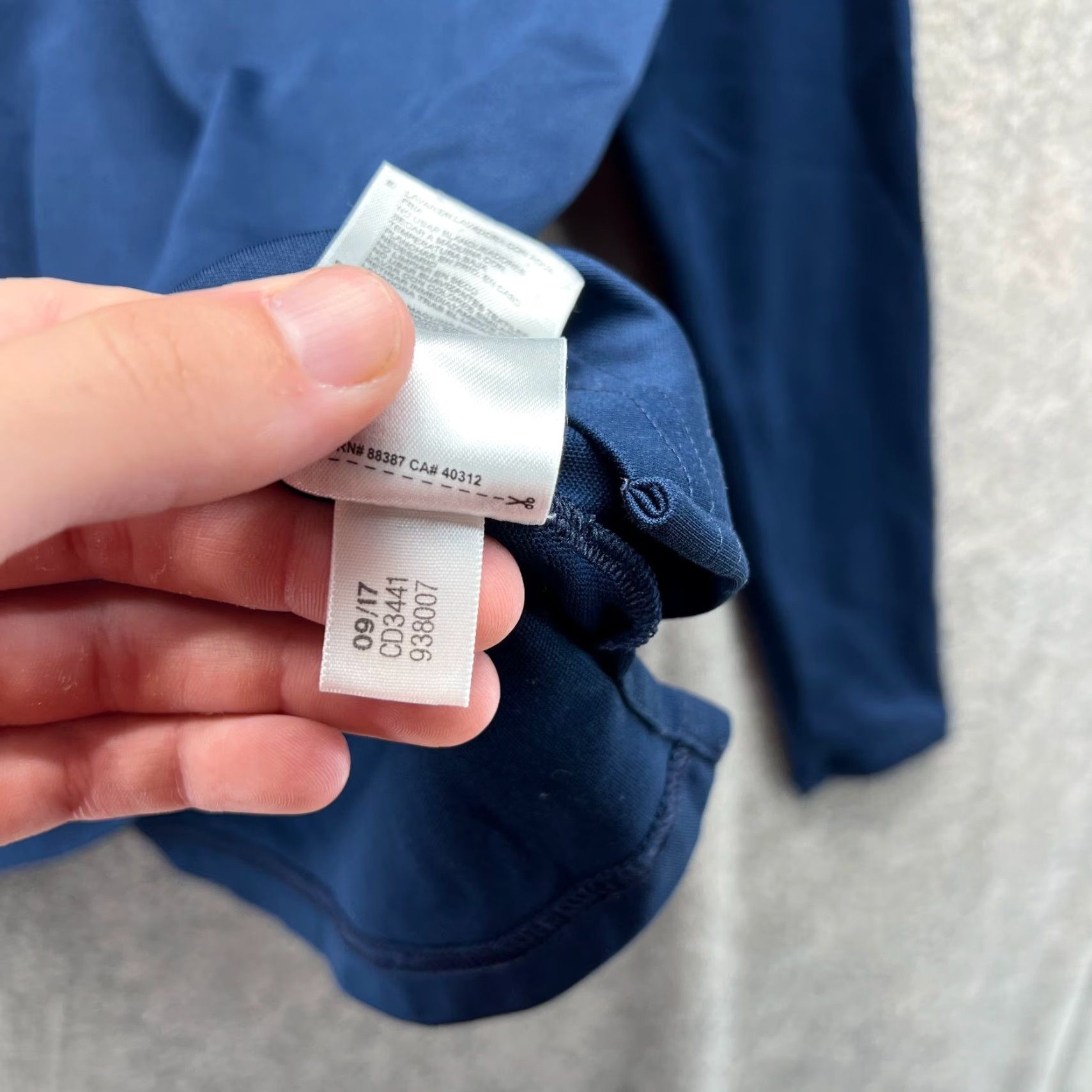 Adidas Adidas Polo Shirt Women Small Blue Navy Golf Patch Athletic Long Sleeve Polo Shirt Ladies Blue Navy Short Sleeve? Size S / US 4 / IT 40 - 6 Thumbnail