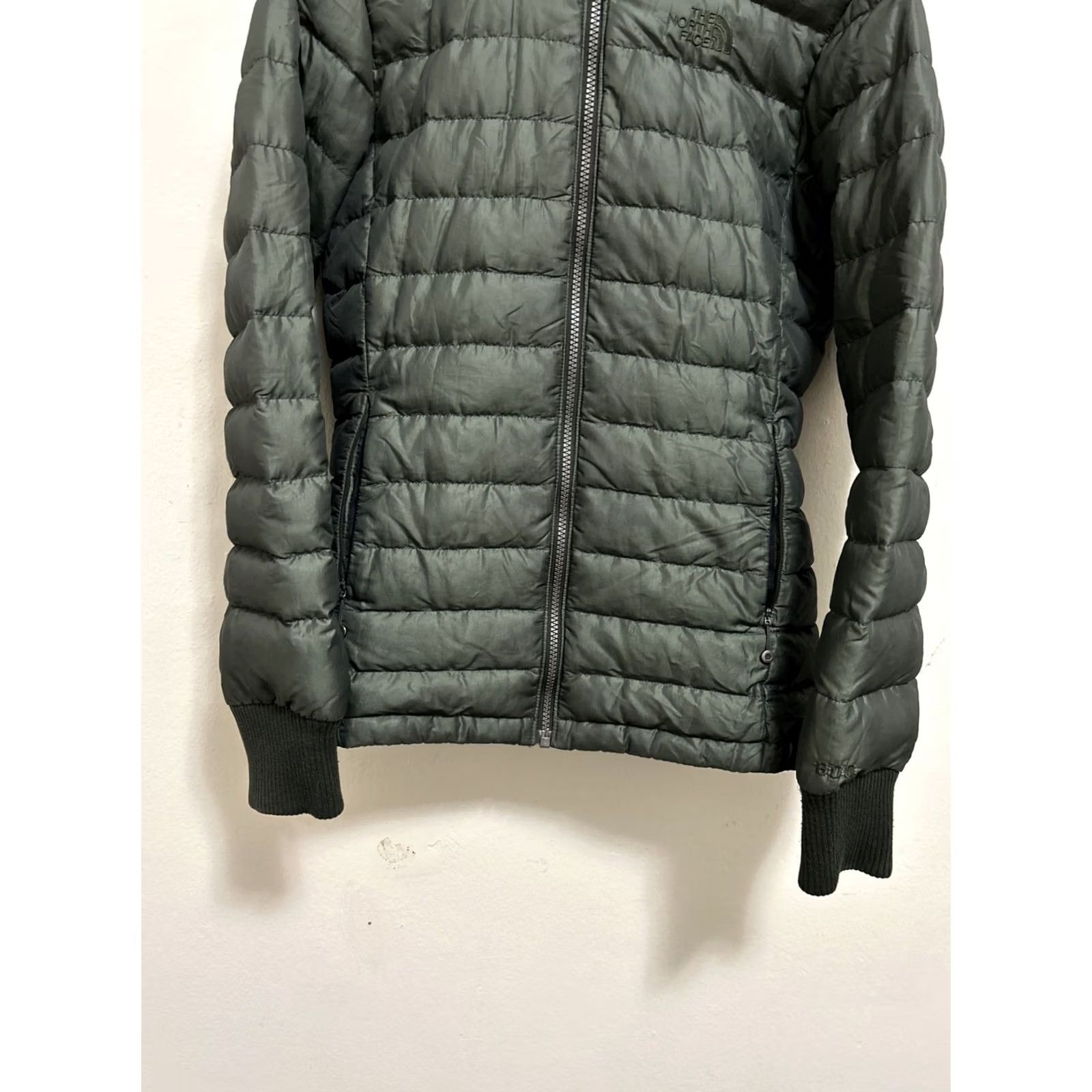 The North Face The North Face Puffer Jacket Womens XS Green Down Full Zip Parka Size XS / US 0-2 / IT 36-38 - 3 Thumbnail