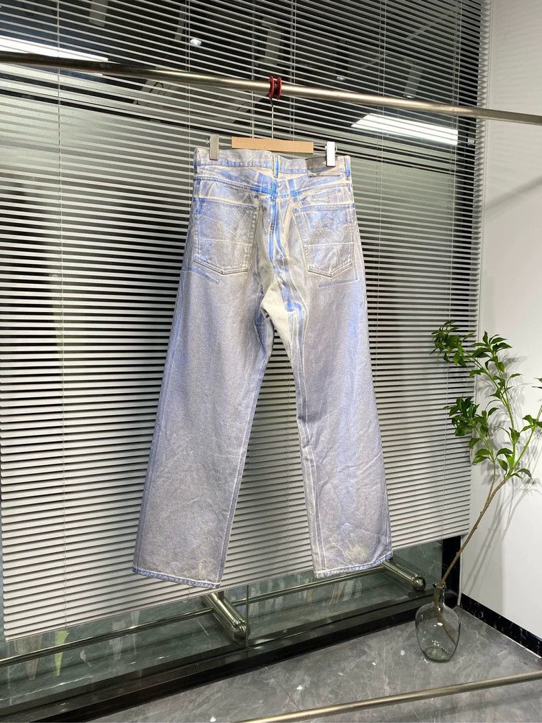 Our Legacy Our Legacy Blue gold stamp jeans Size US 30 / EU 46 - 2 Thumbnail