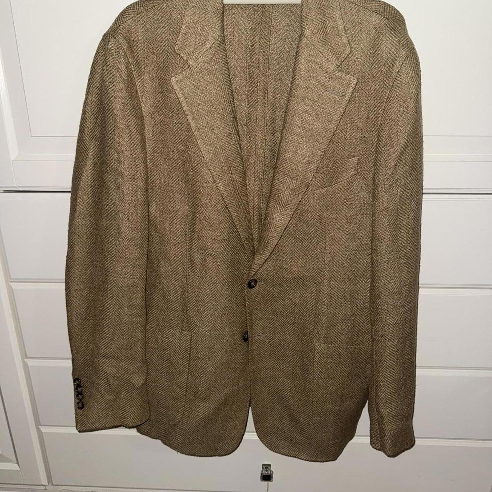 Todd Snyder Todd Snyder ITALIAN SILK-LINEN HERRINGBONE SPORT COAT Size US M / EU 48-50 / 2 - 2 Thumbnail