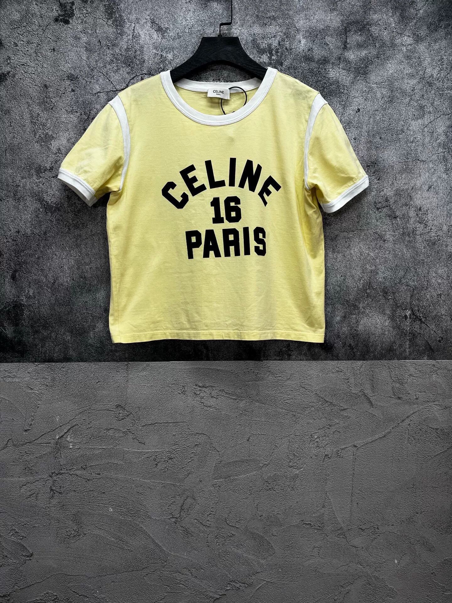 Celine CELINE Slogan Short Sleeve Tee Size S / US 4 / IT 40 - 1 Thumbnail