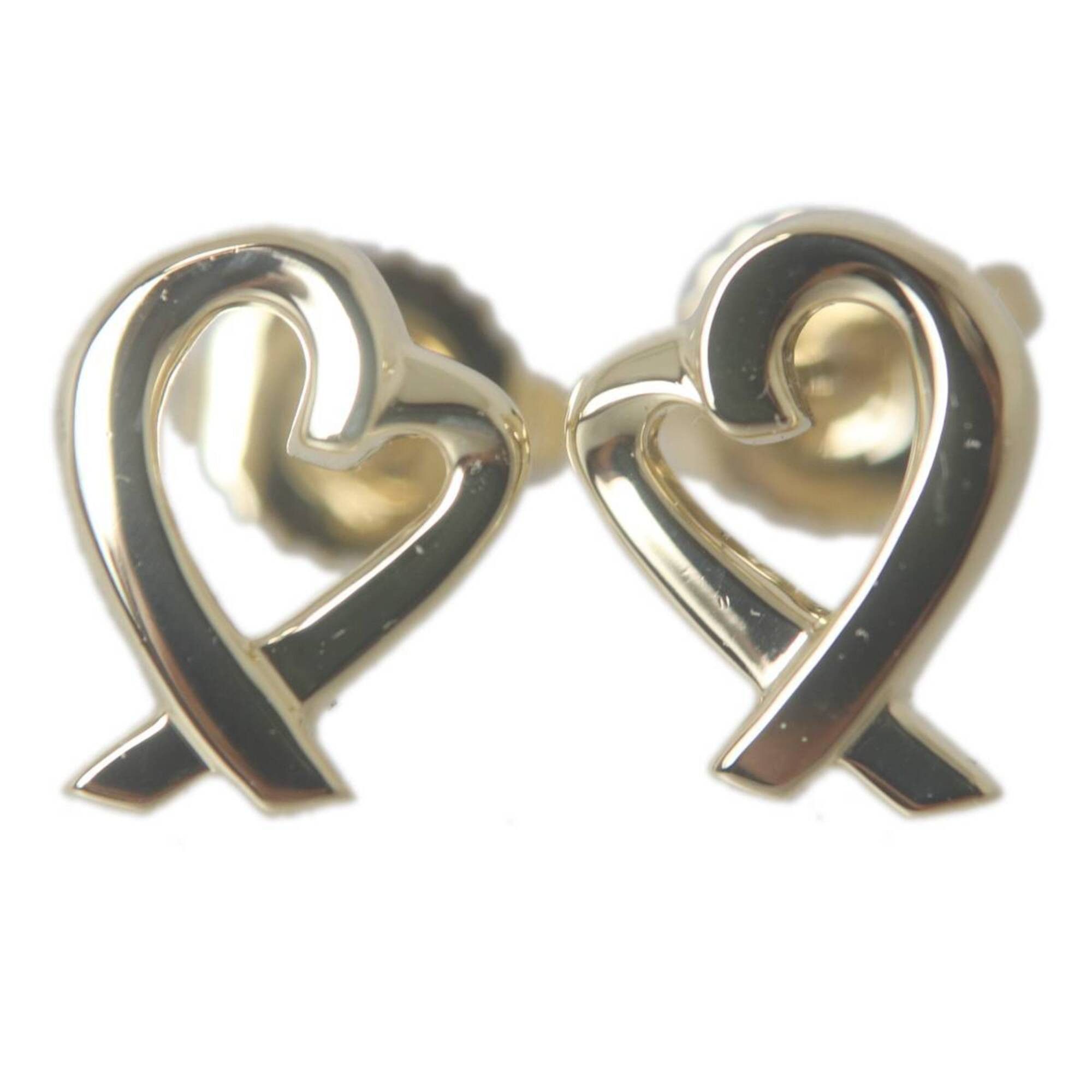Tiffany & Co. Tiffany & Co. Loving Heart Earrings, 18K Gold (stamped 750). Weight: Approx. 1.2g (per earring) Size ONE SIZE - 1 Thumbnail