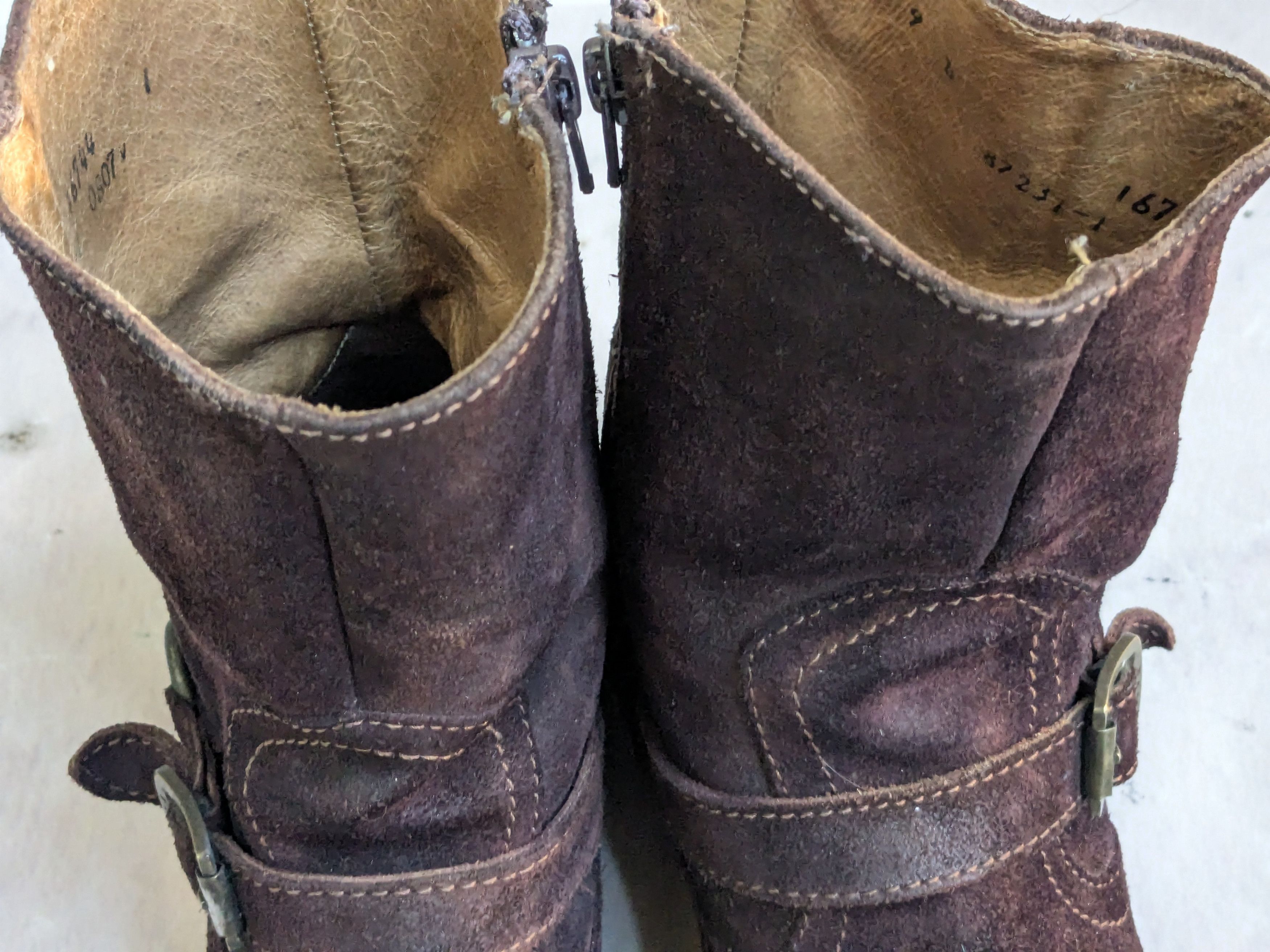 Frye Frye Engineer Boots Brown Leather 9 D Motorcycle Biker Size US 9 / EU 42 - 2 Thumbnail
