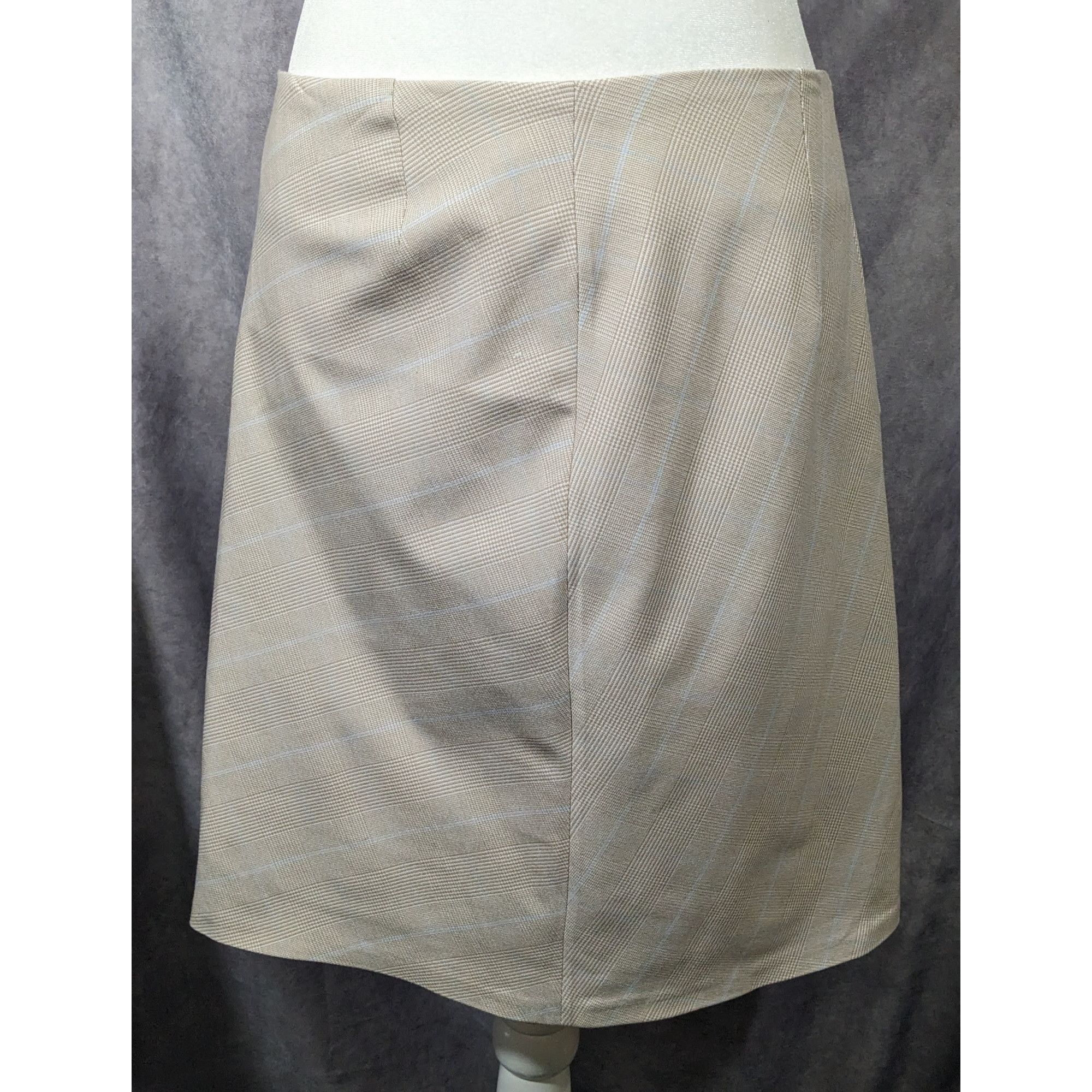 Other Andreas Nicolas by Amadeus Deri Preppy Beige Skirt Size 40EU Size 32" / US 10 / IT 46 - 4 Thumbnail