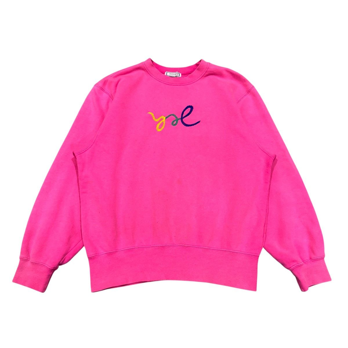 Yves Saint Laurent Vintage Yves Saint Laurent Sweatshirt Spell Out Rope Logo Size US M / EU 48-50 / 2 - 1 Thumbnail