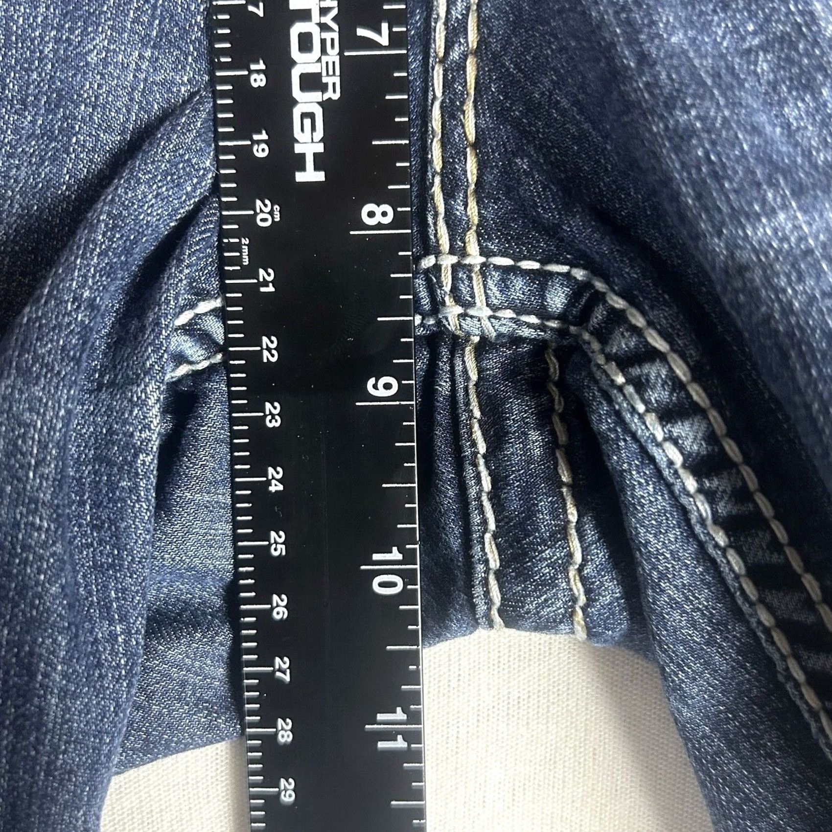 Silver Jeans Co. Silver Jeans Suki Capris Jeans Women's 28 Dark Blue Stretch Cotton Blend 5-Pocket Denim Capris Size 28" / US 6 / IT 42 - 6 Thumbnail