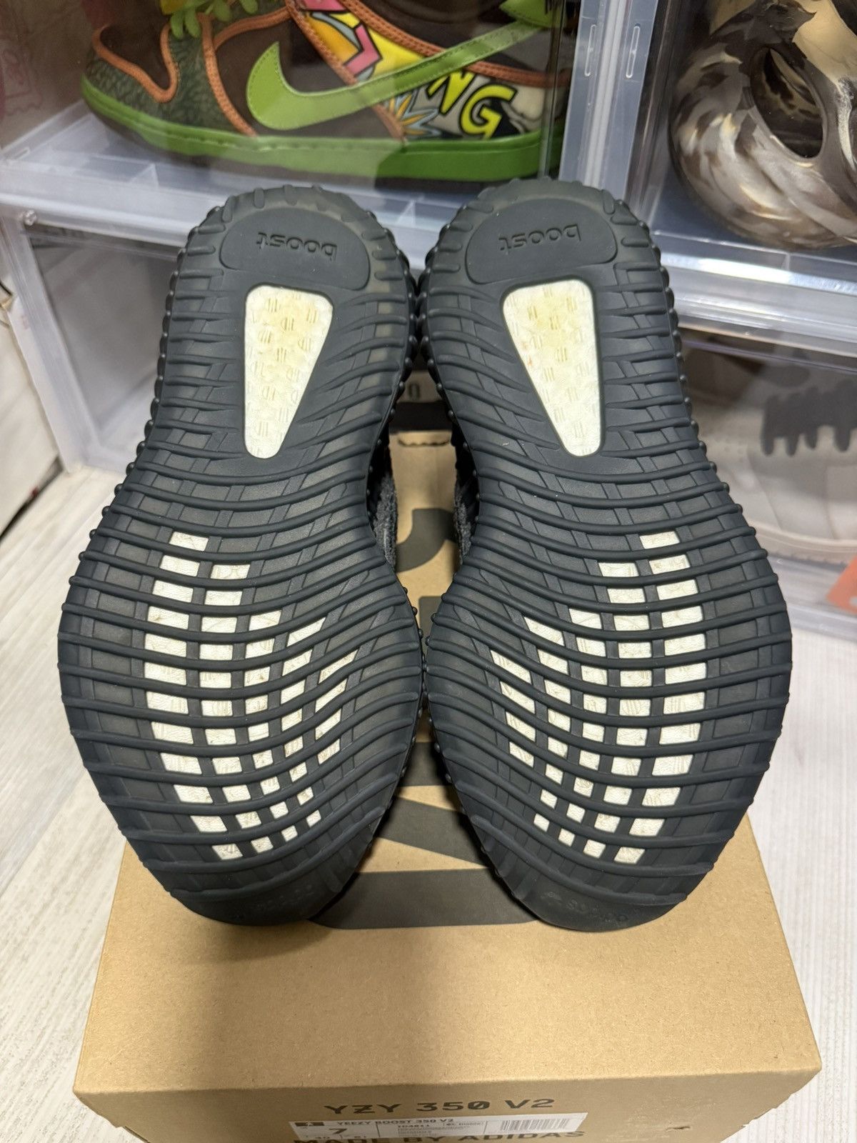 Adidas × Kanye West Adidas Yeezy 350 V2 Mx Dark Salt Size US 7 / EU 40 - 7 Thumbnail