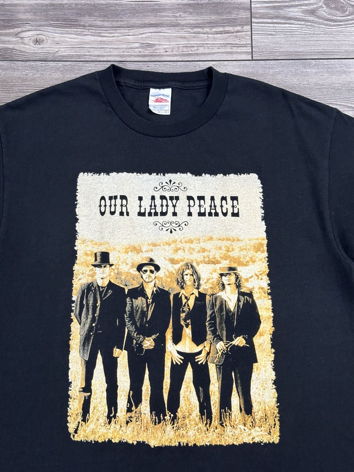 Band Tees × Vintage Y2K Our Lady Peace T Shirt Size US L / EU 52-54 / 3 - 2 Thumbnail